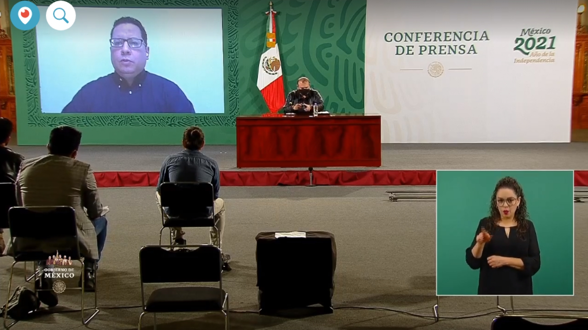 2,084,128 casos de covid-19 confirmados acumulados en México y 185,257 decesos