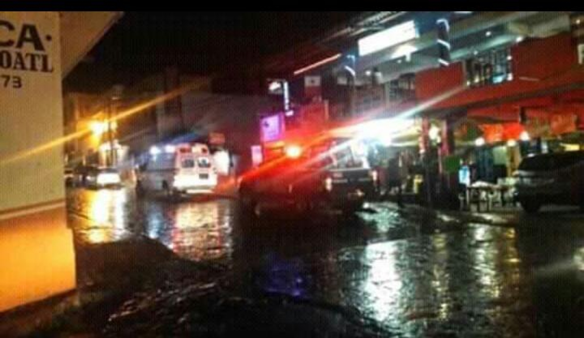 Hieren a tiros a tres personas en un bar, en Tepoztlán