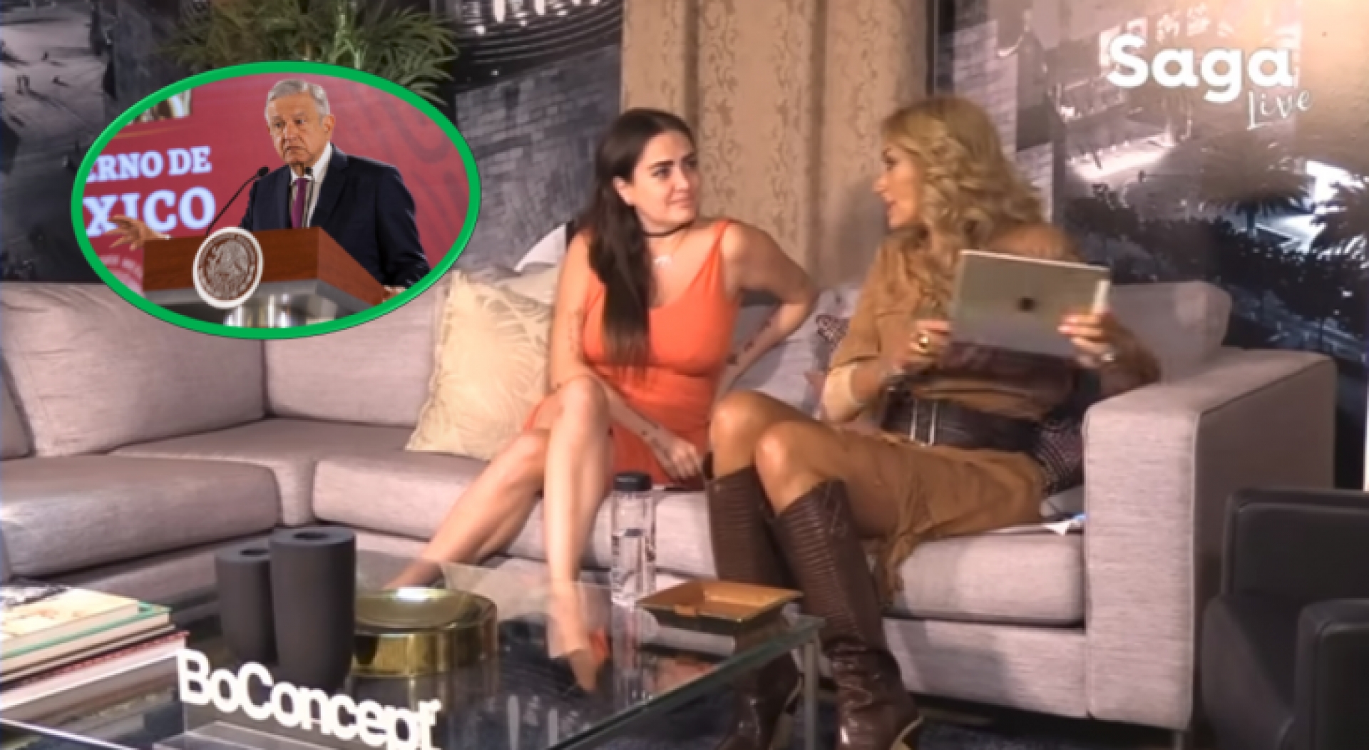 VIDEO: Celia Lora bromea y le pide a amigo “matar al peje” en entrevista con Adela Micha