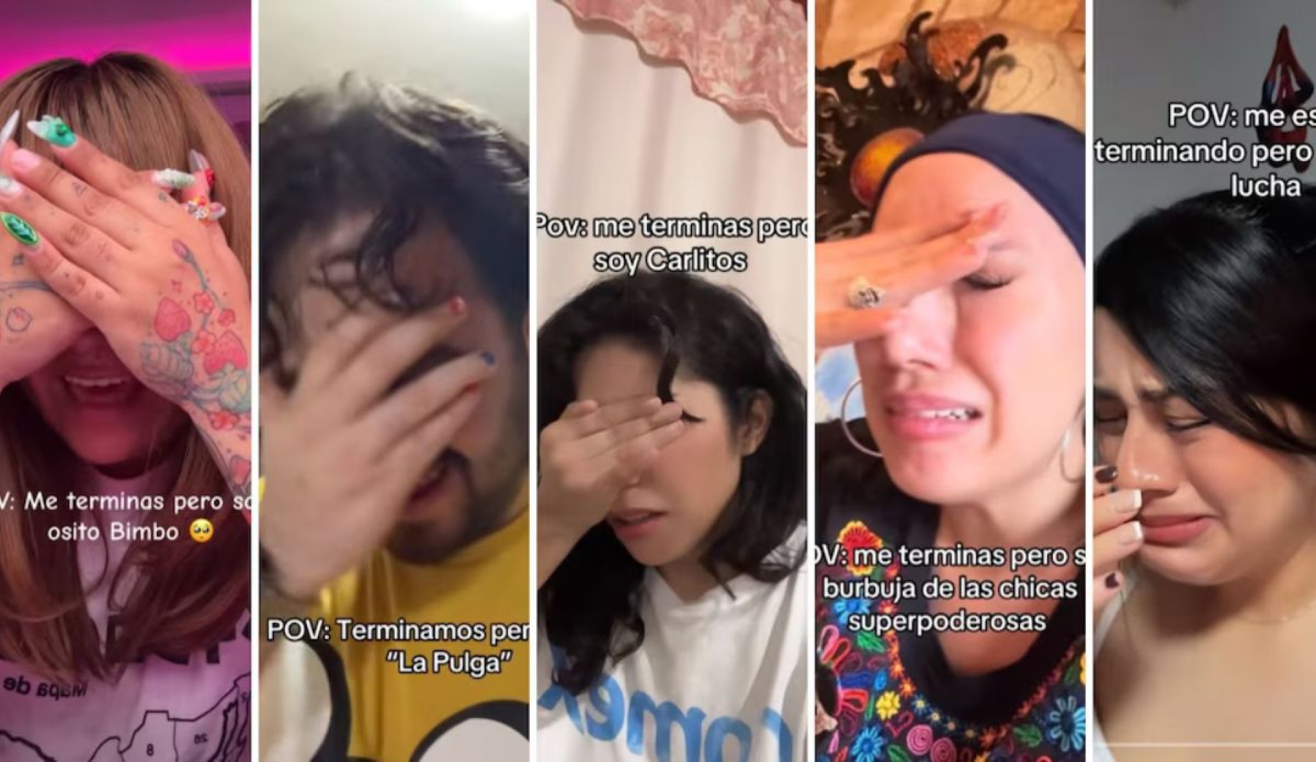 De Doña Lucha a la Pulga: voces que arrasan en TikTok con 'Me estás terminando'