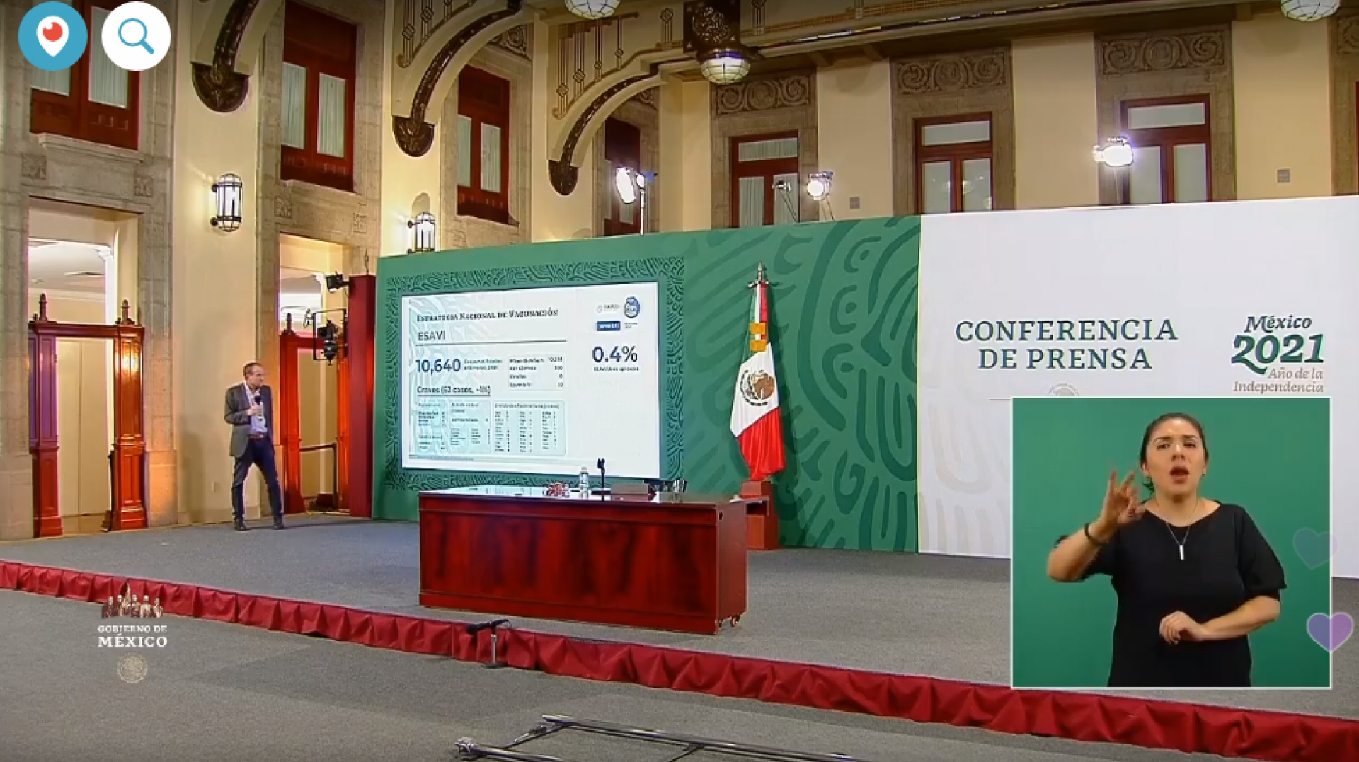 2,119,305 casos de covid-19 confirmados acumulados en México y 189,578 decesos