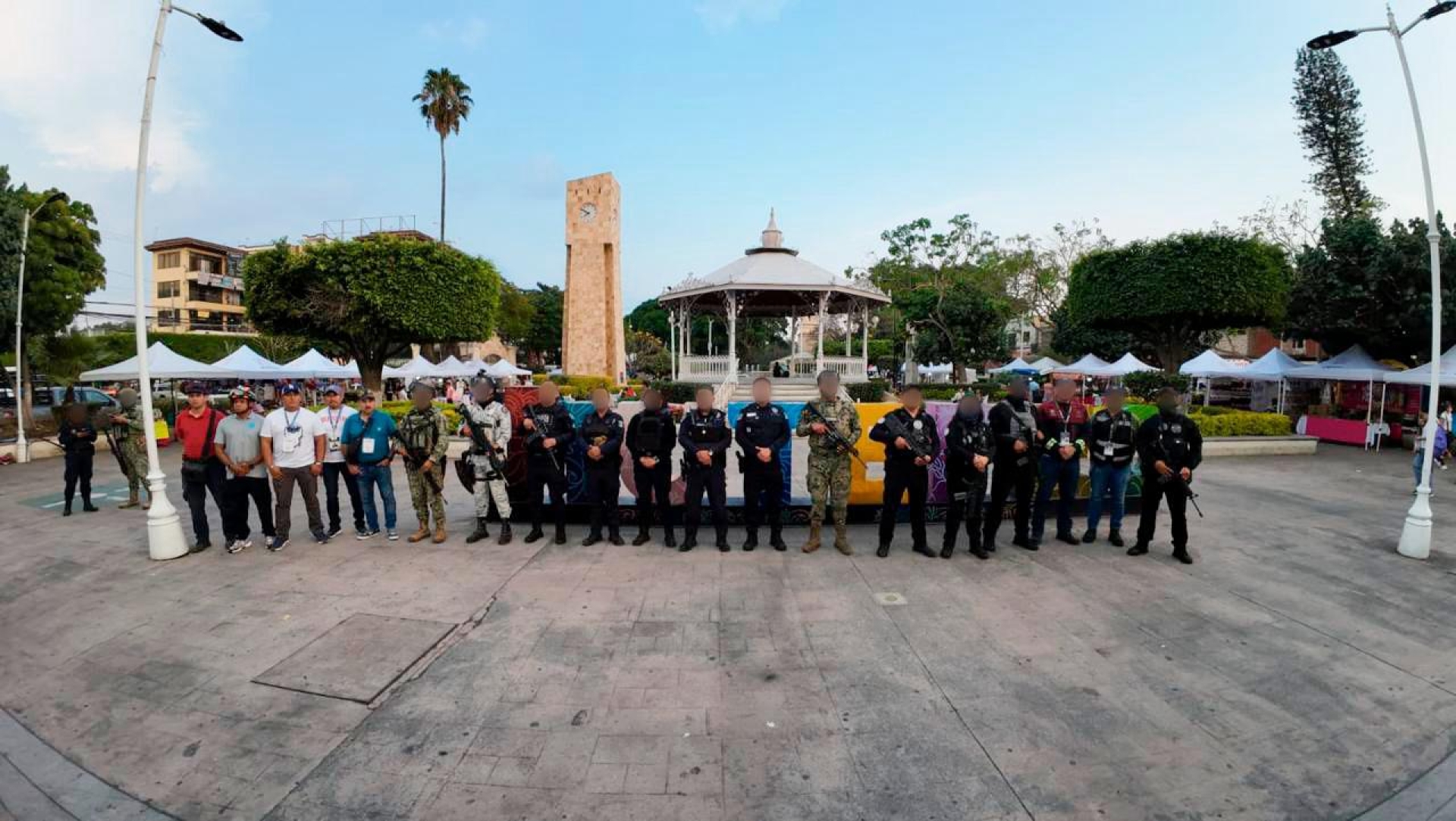 Intensifican integrantes de Mesa de Paz y Seguridad acciones de prevención del delito como parte del operativo Semana Santa 2026
