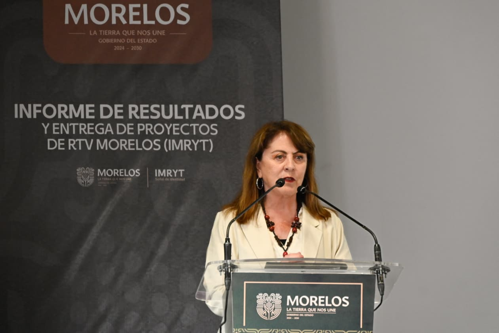 Resalta Margarita González Saravia trabajo de los medios públicos en el estado