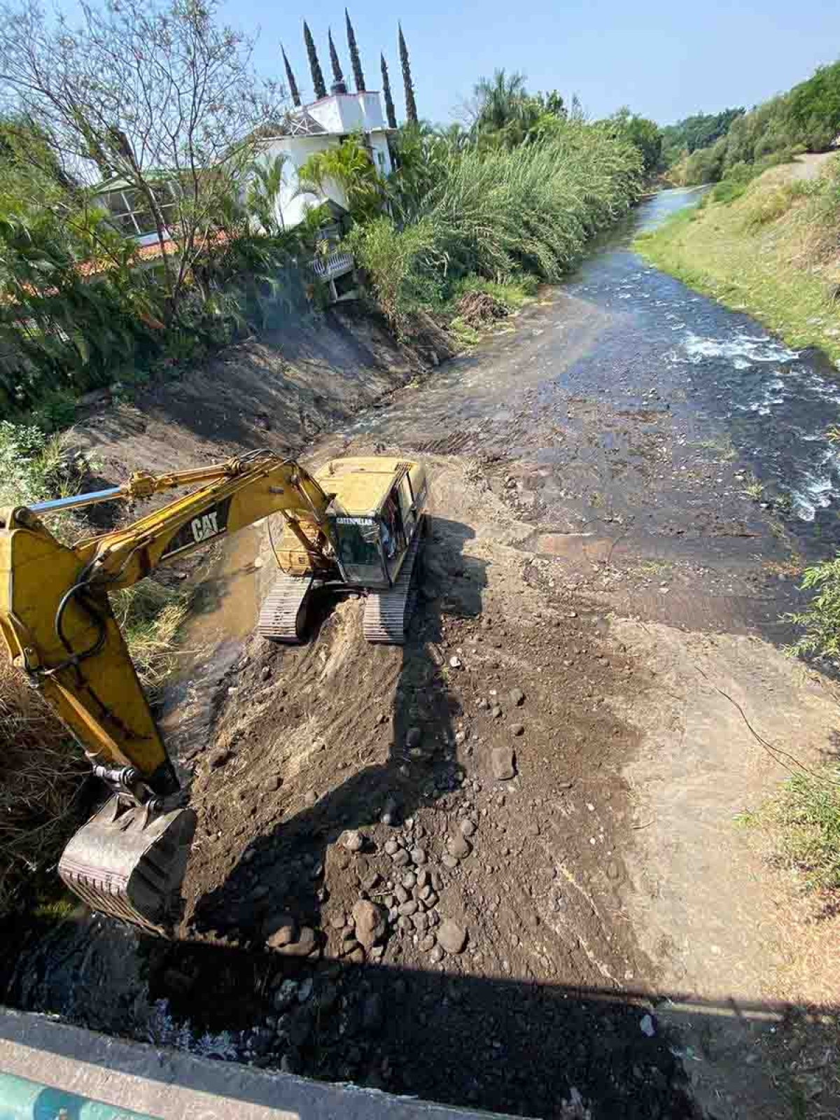 Aceleran trabajos para prevenir inundaciones en Cuautla