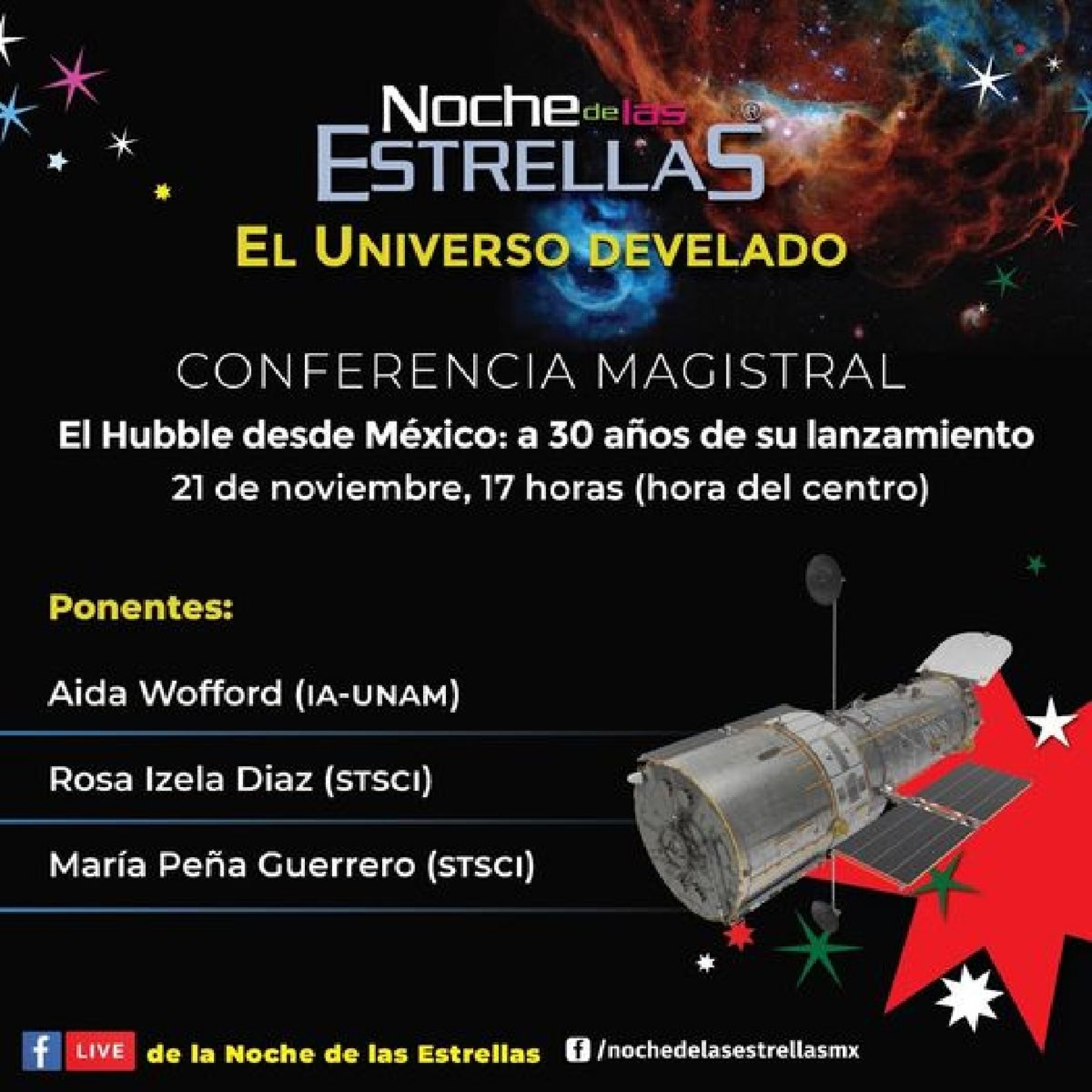 Este año la XII Noche de las Estrellas será virtual