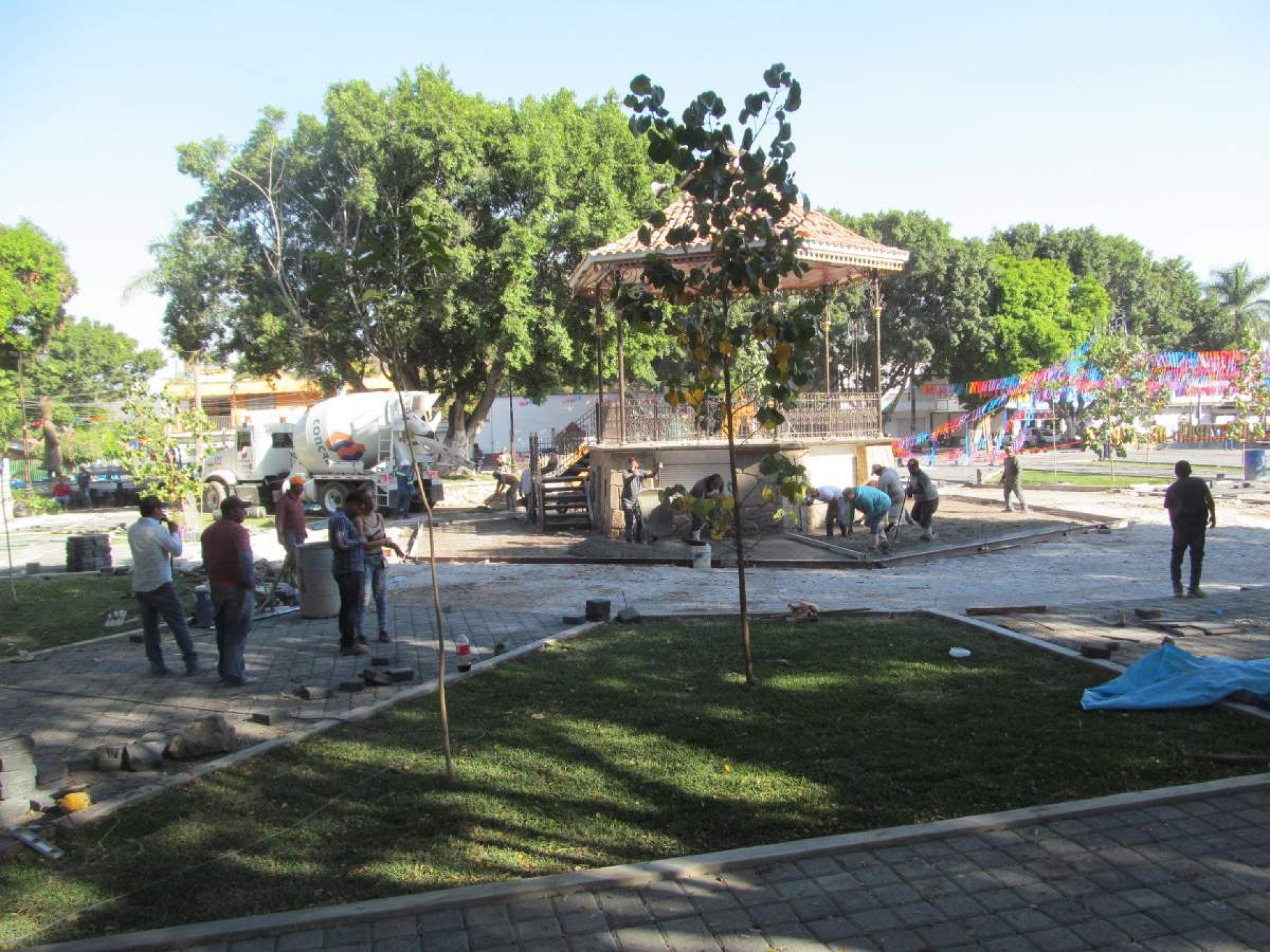 Inicia el carnaval de Tlaltizapán sin el zócalo terminado
