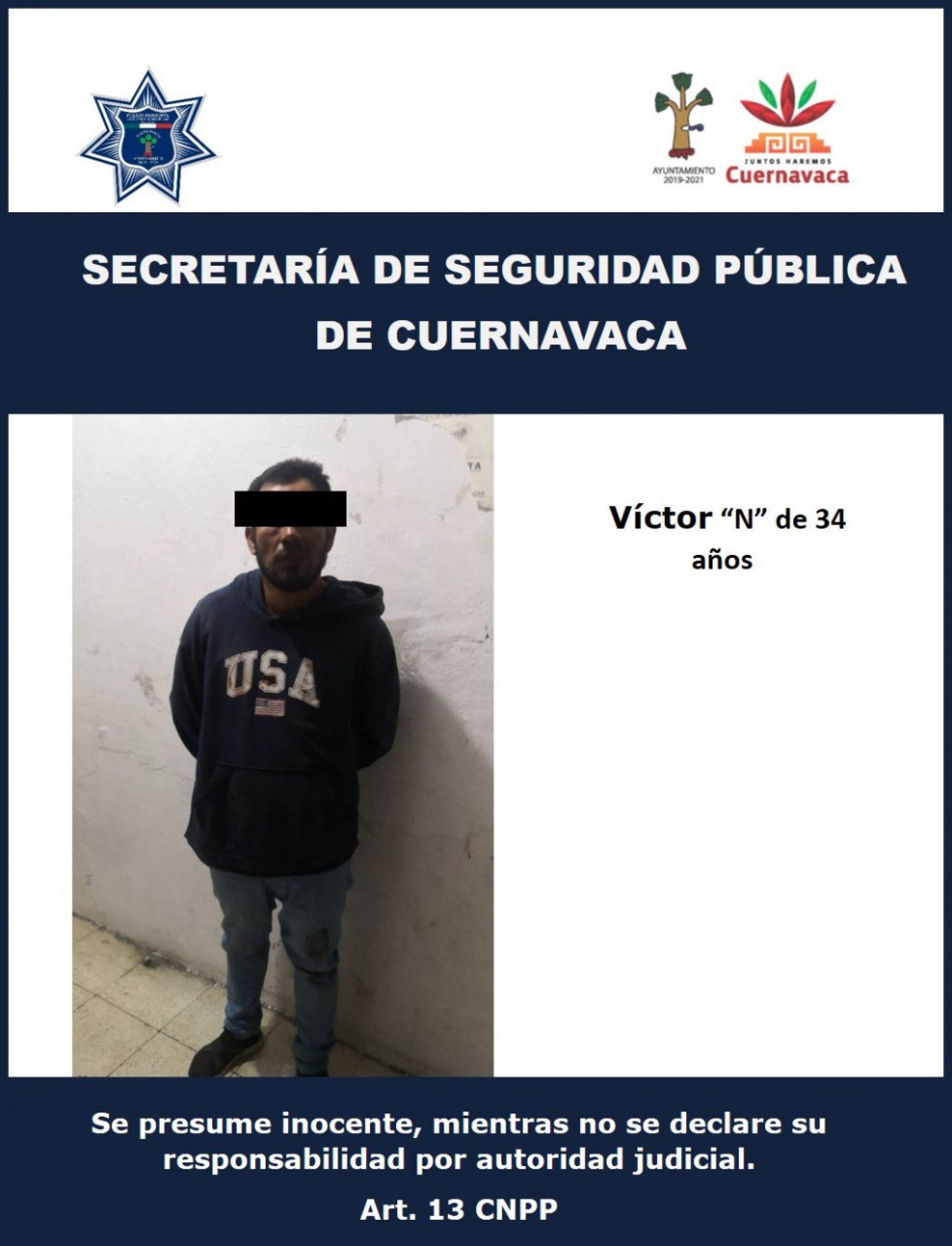 Detienen a presunto asaltante de pasajeros de una ruta 14