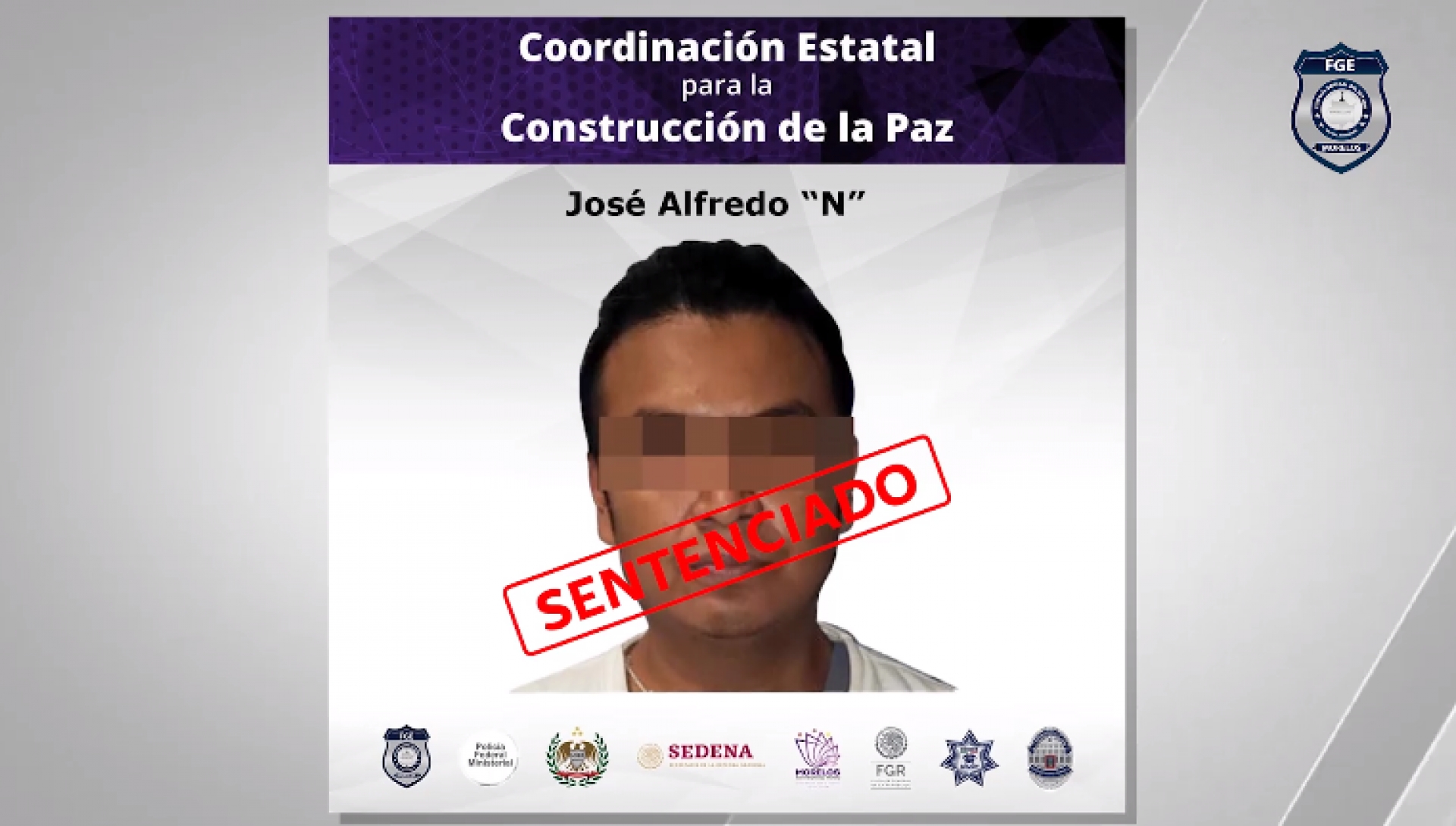 Realiza FGE indagatorias sobre muerte de sentenciado