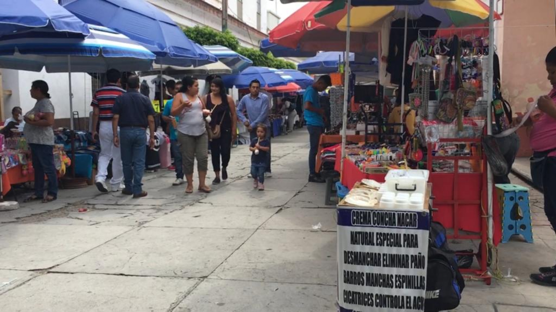 Crece el ambulantaje en el zócalo de Cuautla