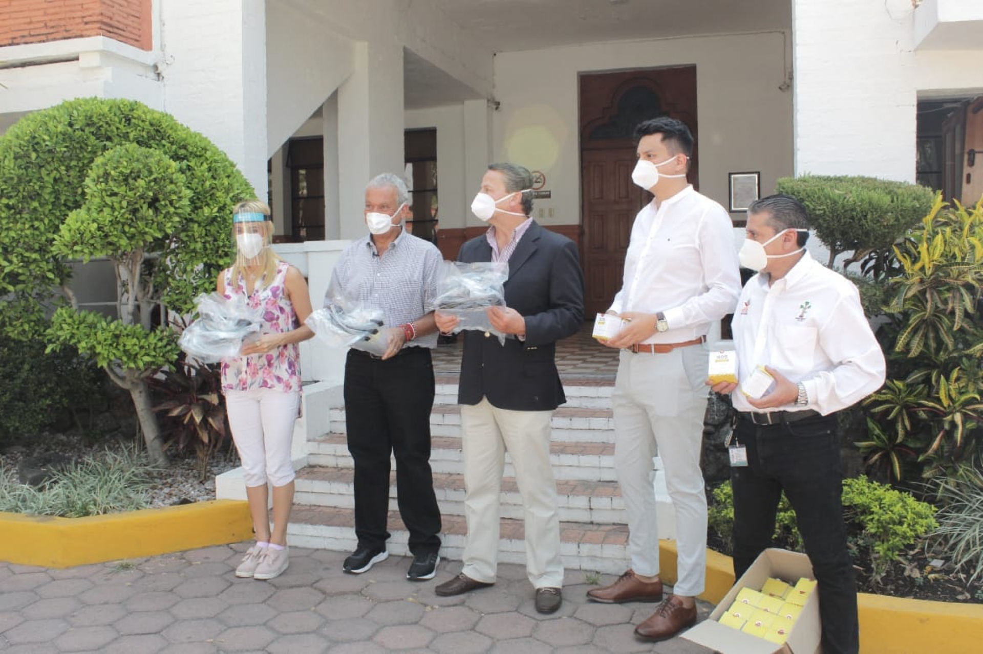 TECO TV dona kits de salud al Ayuntamiento de Cuernavaca
