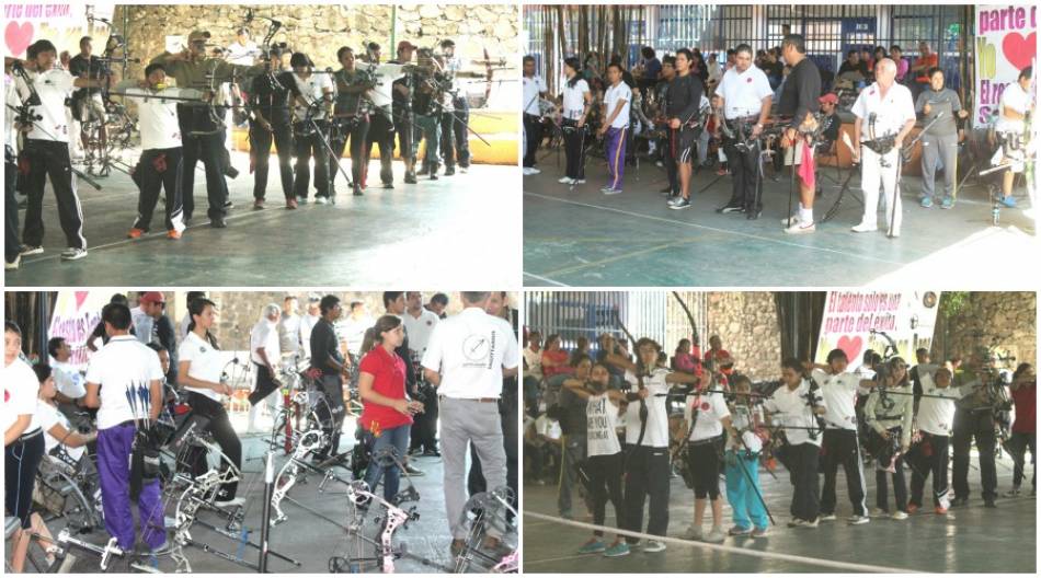 Celebran Campeonato Estatal de Tiro con Arco