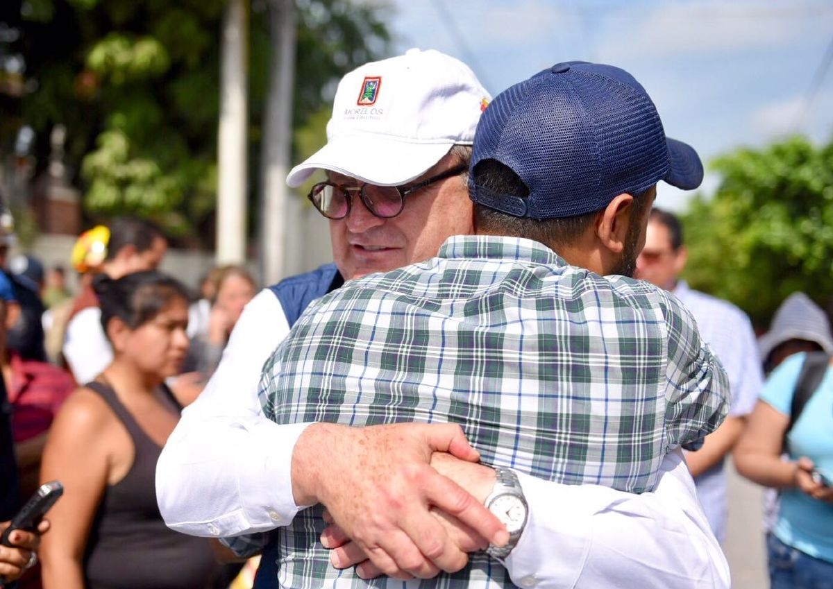 Nos vamos a levantar, vamos a iniciar la reconstrucción, afirma Graco Ramírez en Jojutla