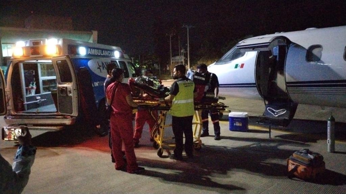 Trasladan a paciente del HNM a hospital en Texas