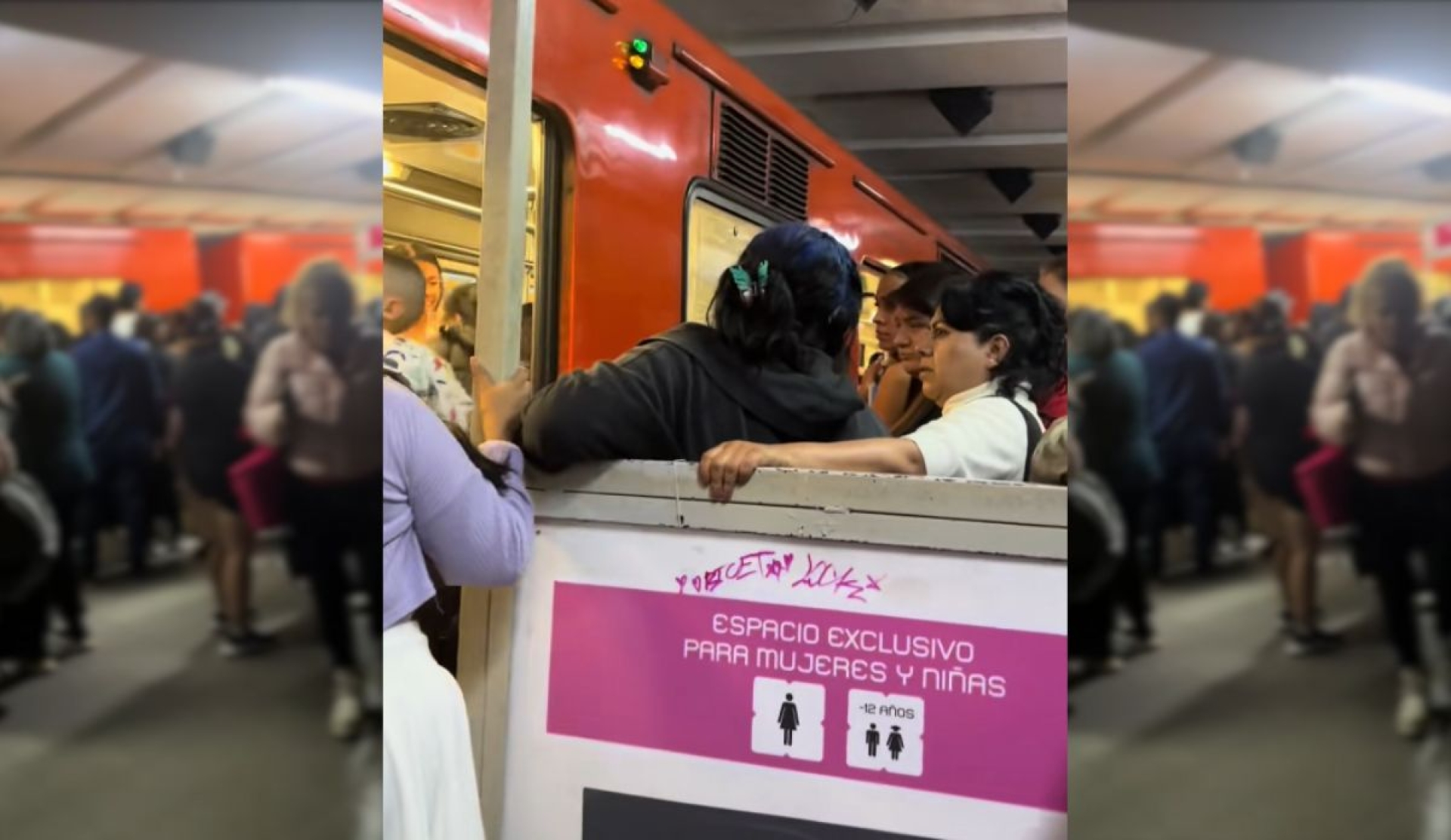 Mujer rocía gas pimienta en vagón del Metro CDMX tras disputa por asiento