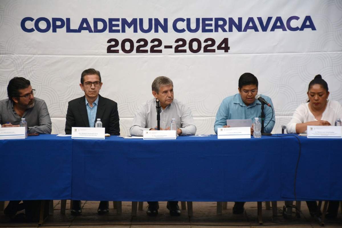 Encabeza   Urióstegui sesión de Coplademun para presentar las propuestas de obras públicas para Cuernavaca en el 2023
