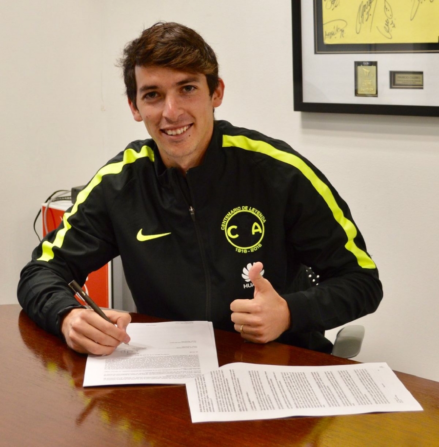 Pedro Arce, nuevo jugador del América