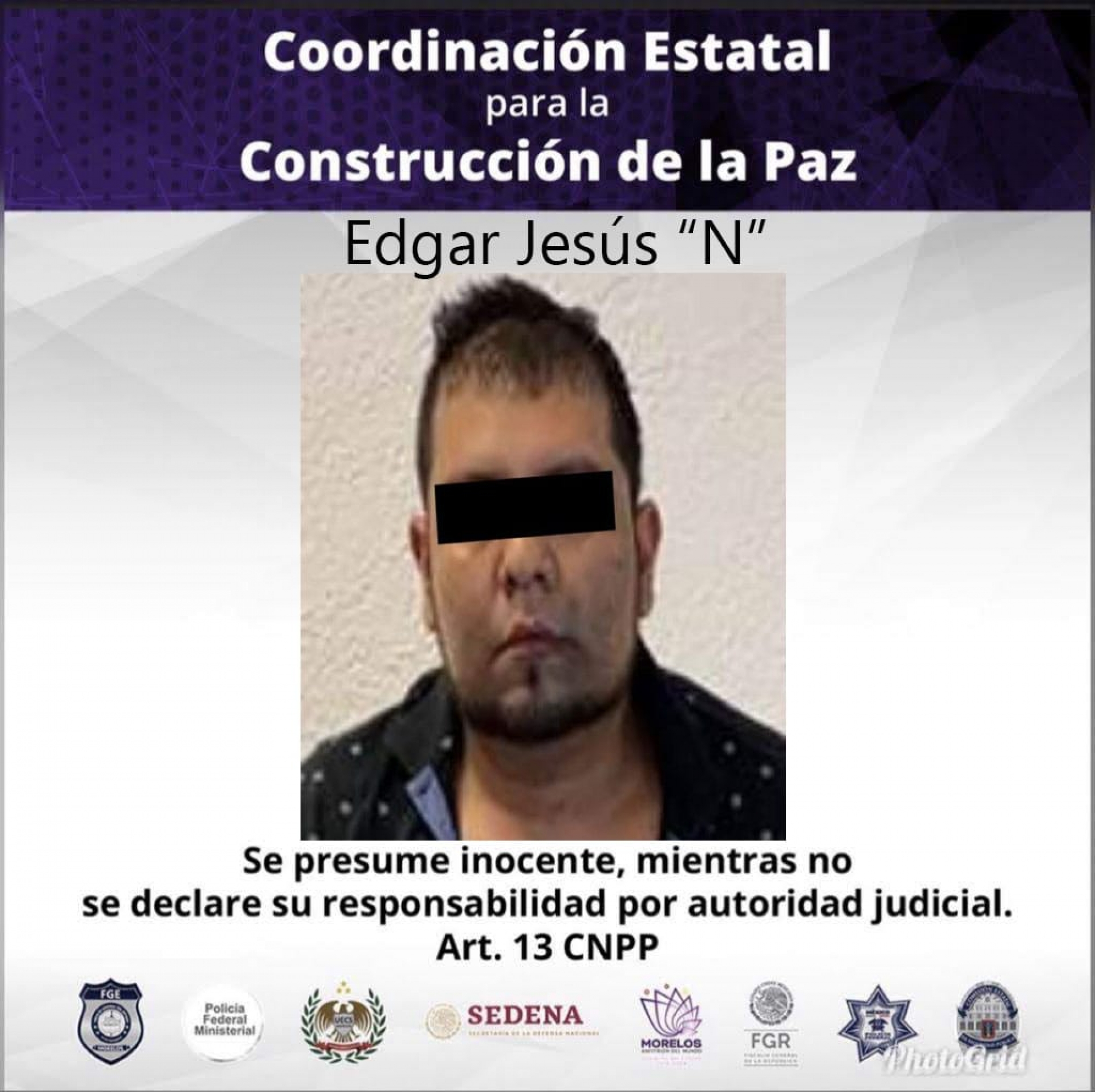 Detiene Policía Morelos a tres hombres y una mujer con un arma de fuego, en Zacatepec