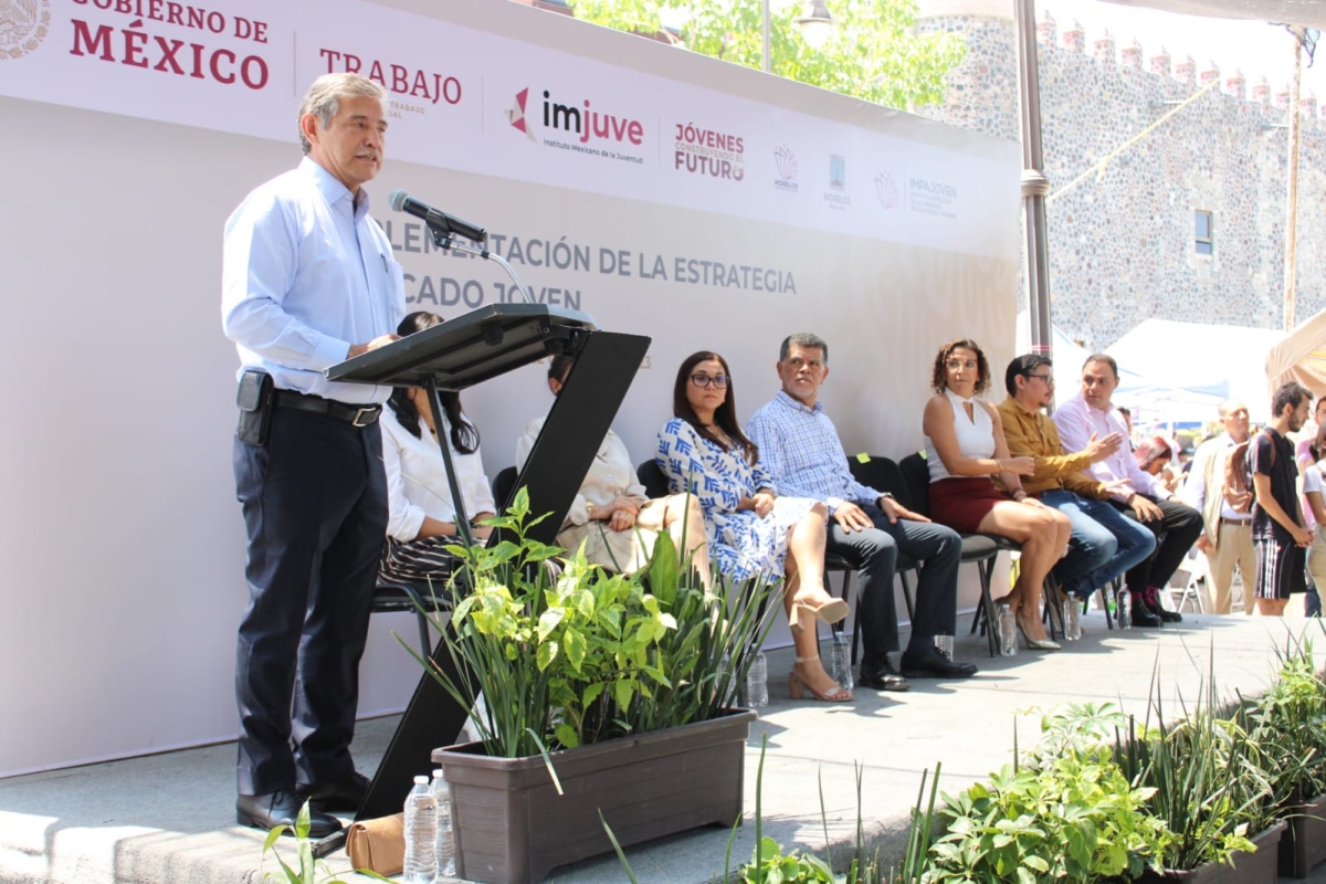 Inauguran en Cuernavaca módulo móvil para incorporación de 'Jóvenes Construyendo el Futuro'