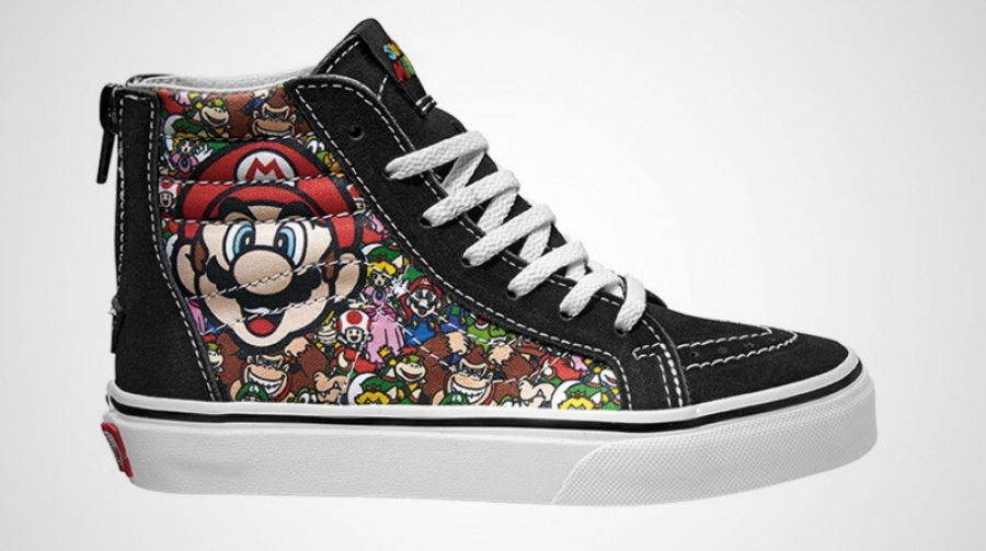 Nintendo y Vans han creado una colección de calzado que es pura nostalgia retro