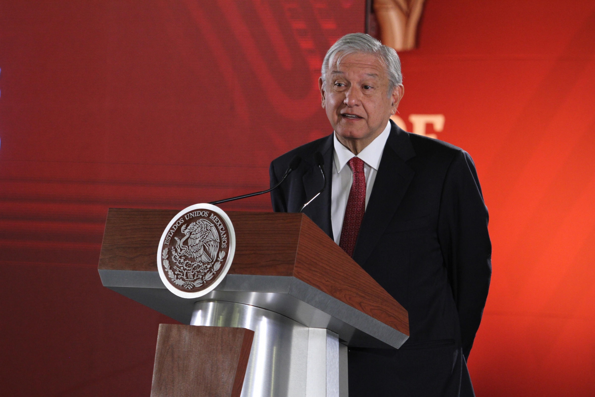 Ante amenazas, no vamos a caer en ningún acto de provocación: AMLO