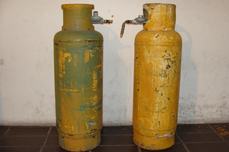 Capturan a un hombre por robar un tanque de gas