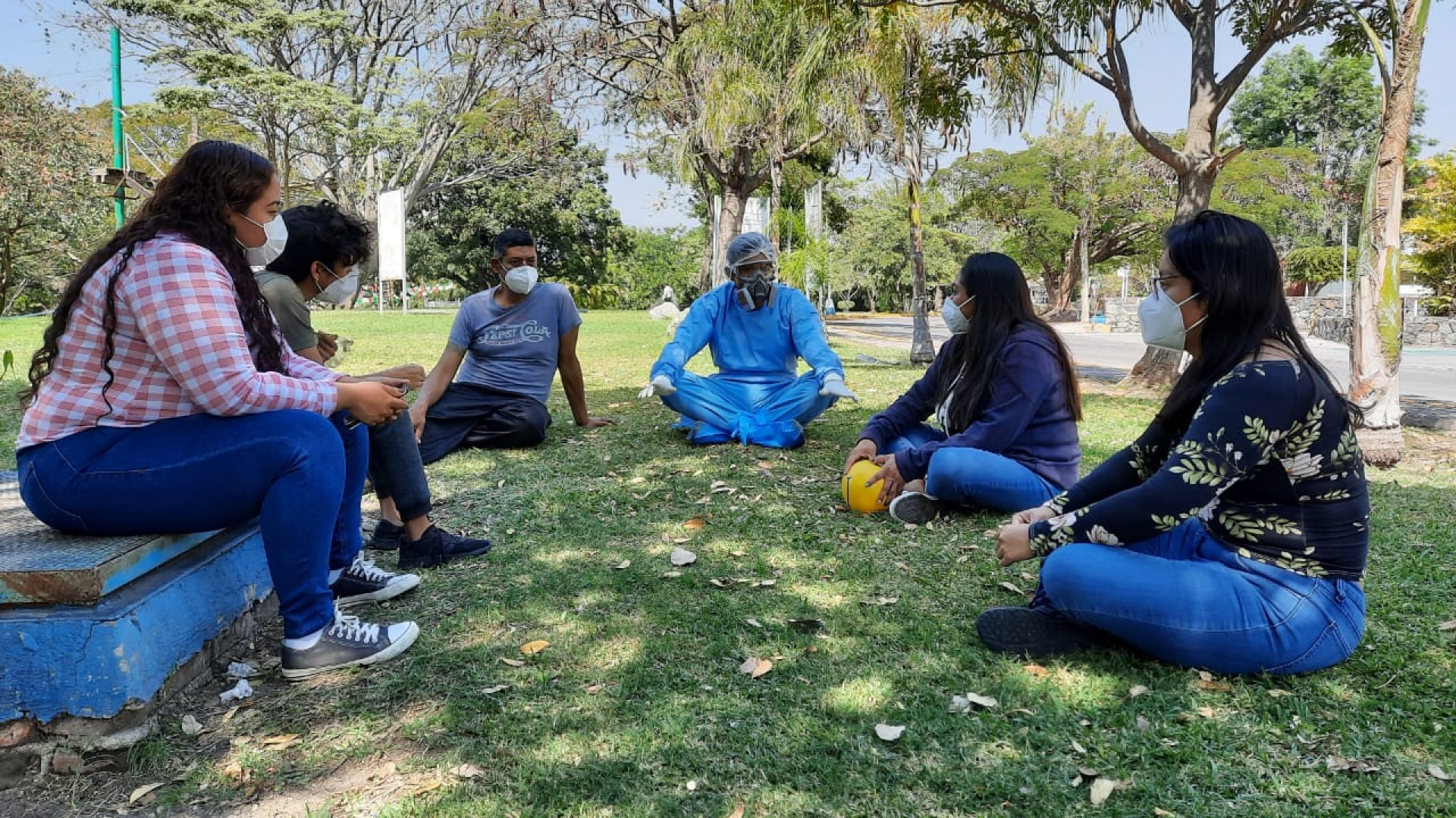 Dados de alta, enfermos covid-19 no graves de albergue de CVO del IMSS