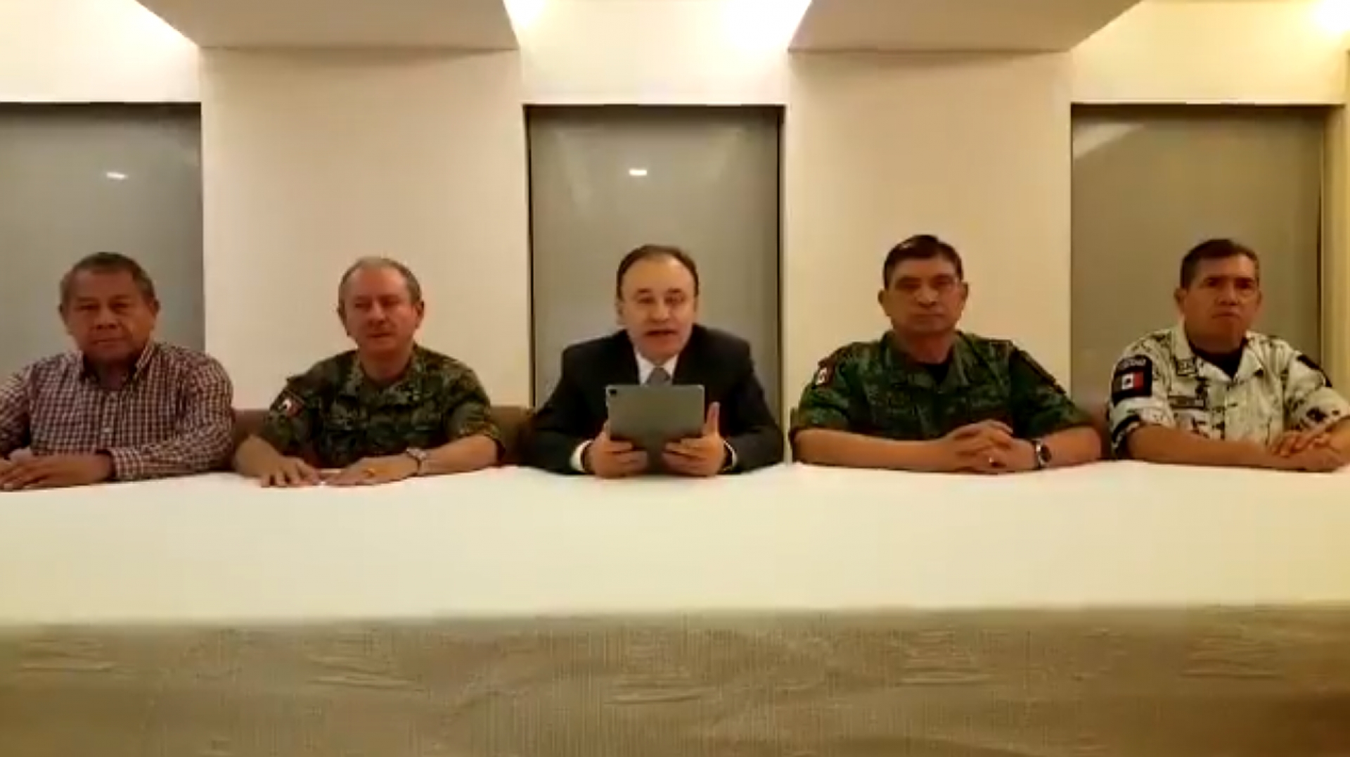 Informa gabinete de seguridad federal sobre hechos suscitados en Culiacán