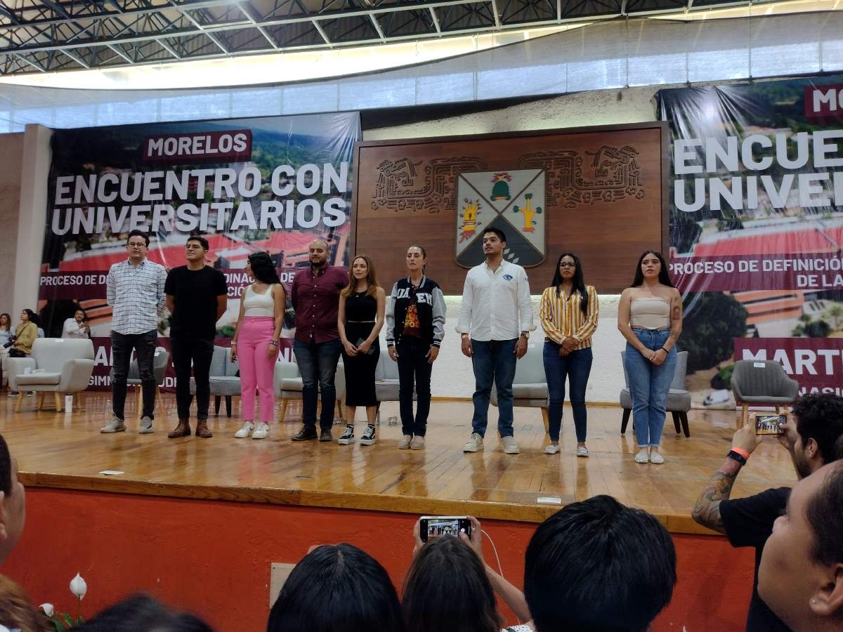 Los jóvenes tienen una responsabilidad con México: Claudia Sheinbaum