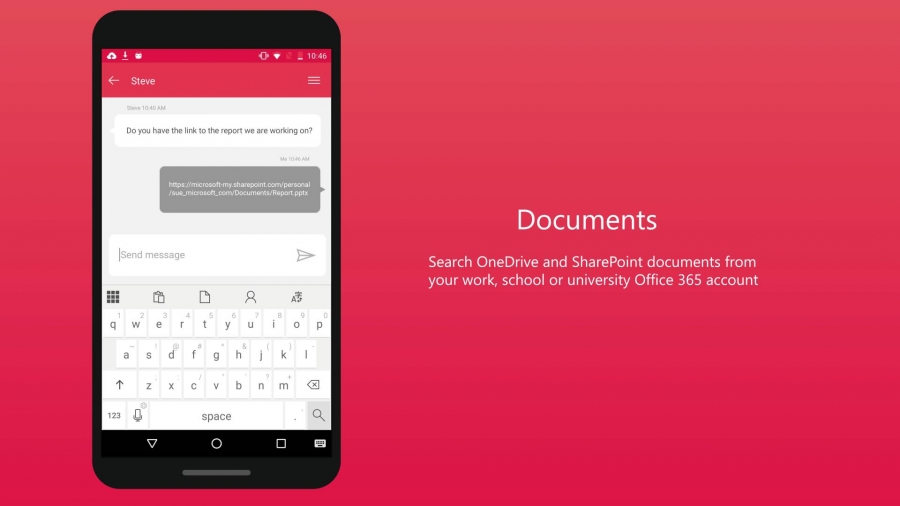 El nuevo teclado de Microsoft para Android está, cómo no, enfocado a la productividad