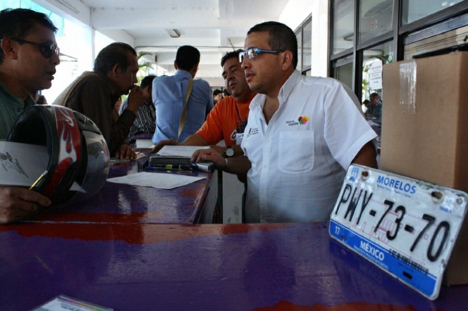 Más de 140 mil vehículos en Morelos no han reemplacado