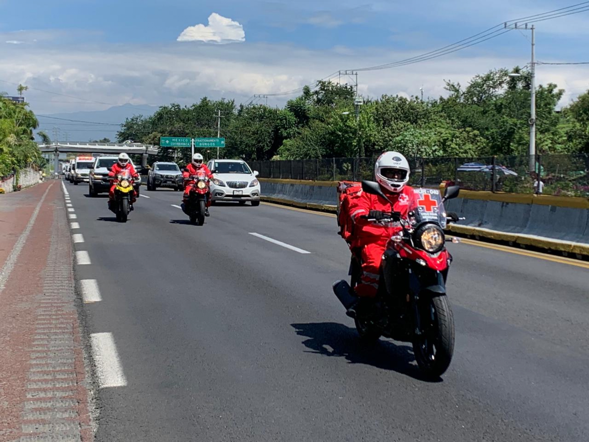 Inicia Cruz Roja Morelos programa 'paramédico motorizado'