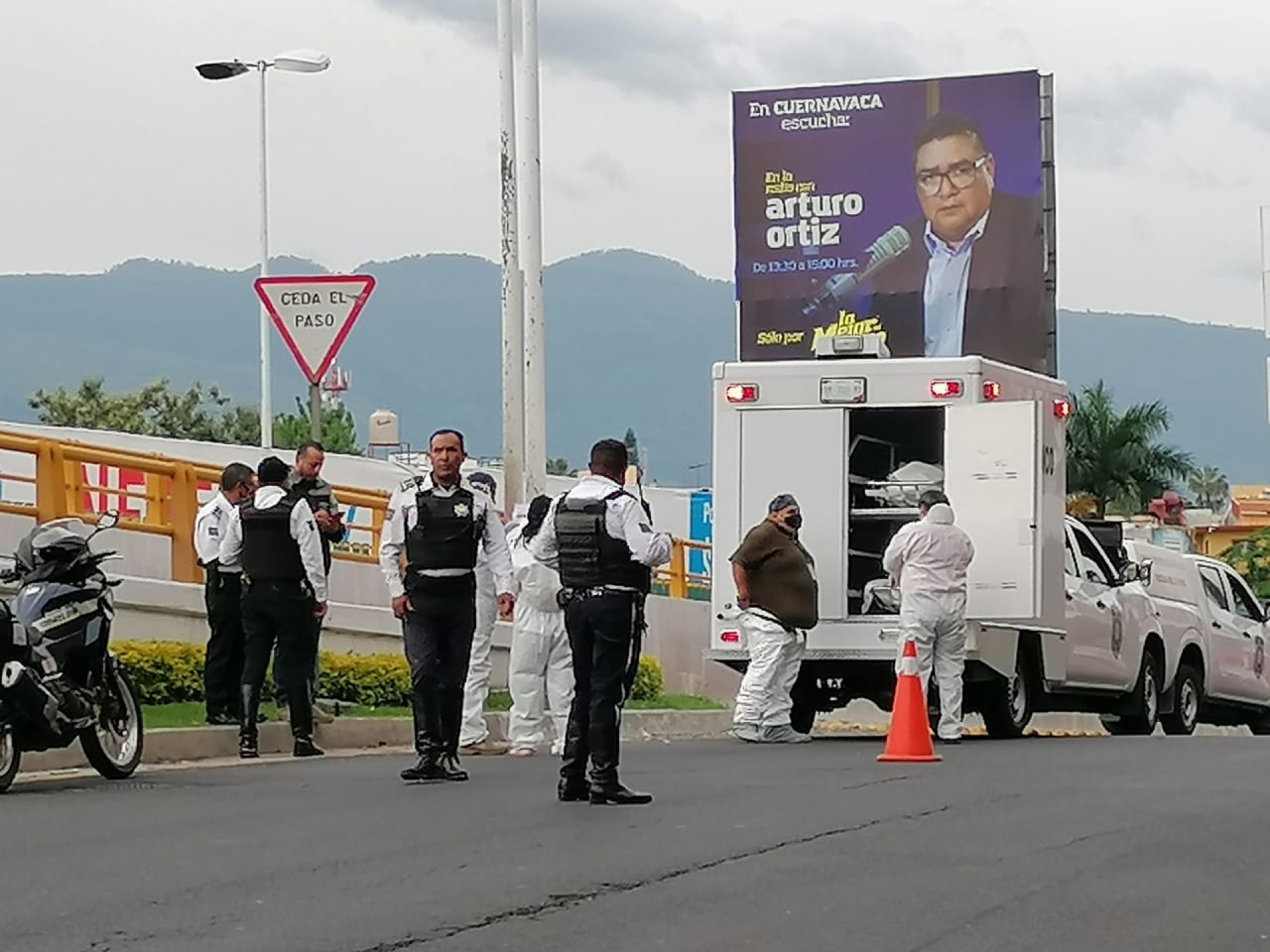 Fallece atropellado un hombre en el paso exprés