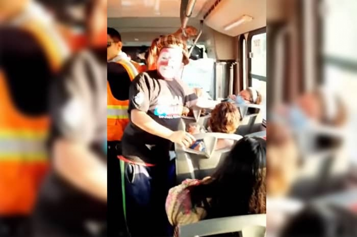 Captan balacera desde transporte público en Sonora
