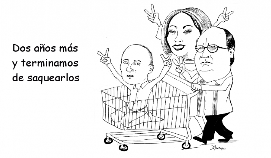 Todo es desaseo y corrupción