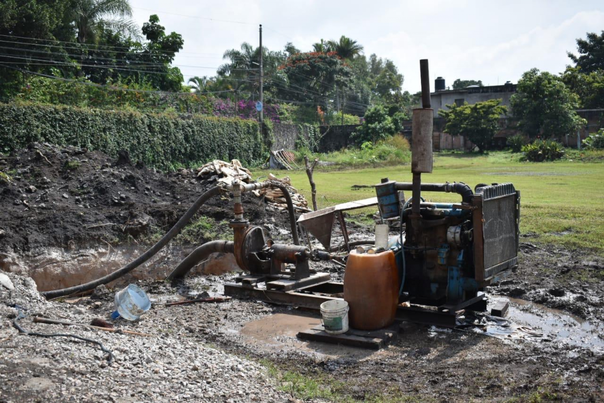 Perforan pozo de agua potable 'Pinos Jiutepec II'