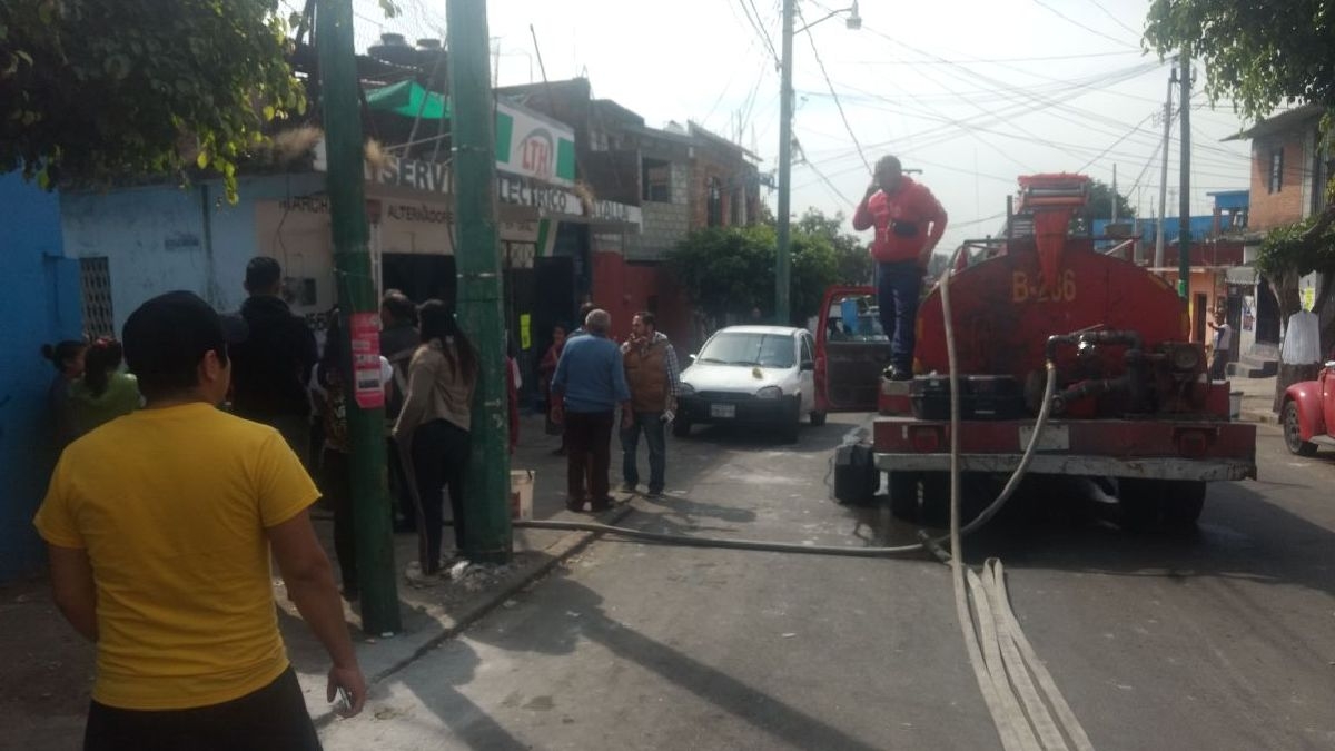 Una casa fue destruida por un incendio en la Barona