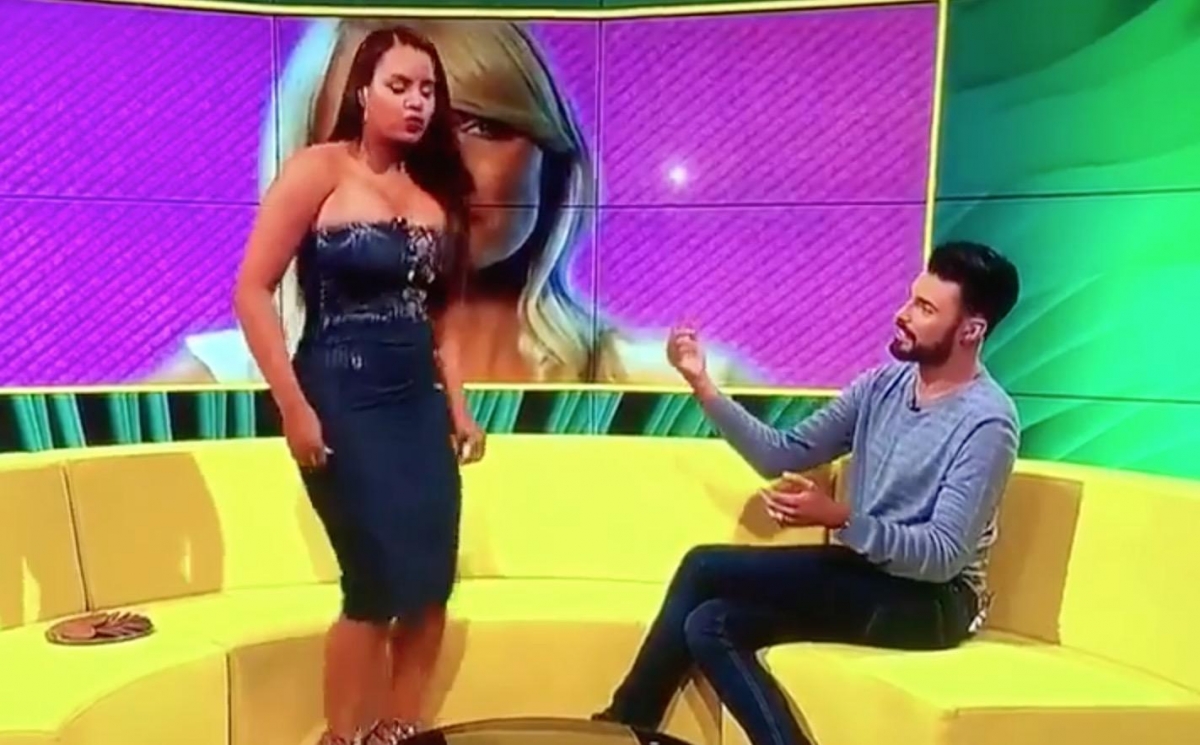 Concursante tiene un accidente al bailar 'twerking'