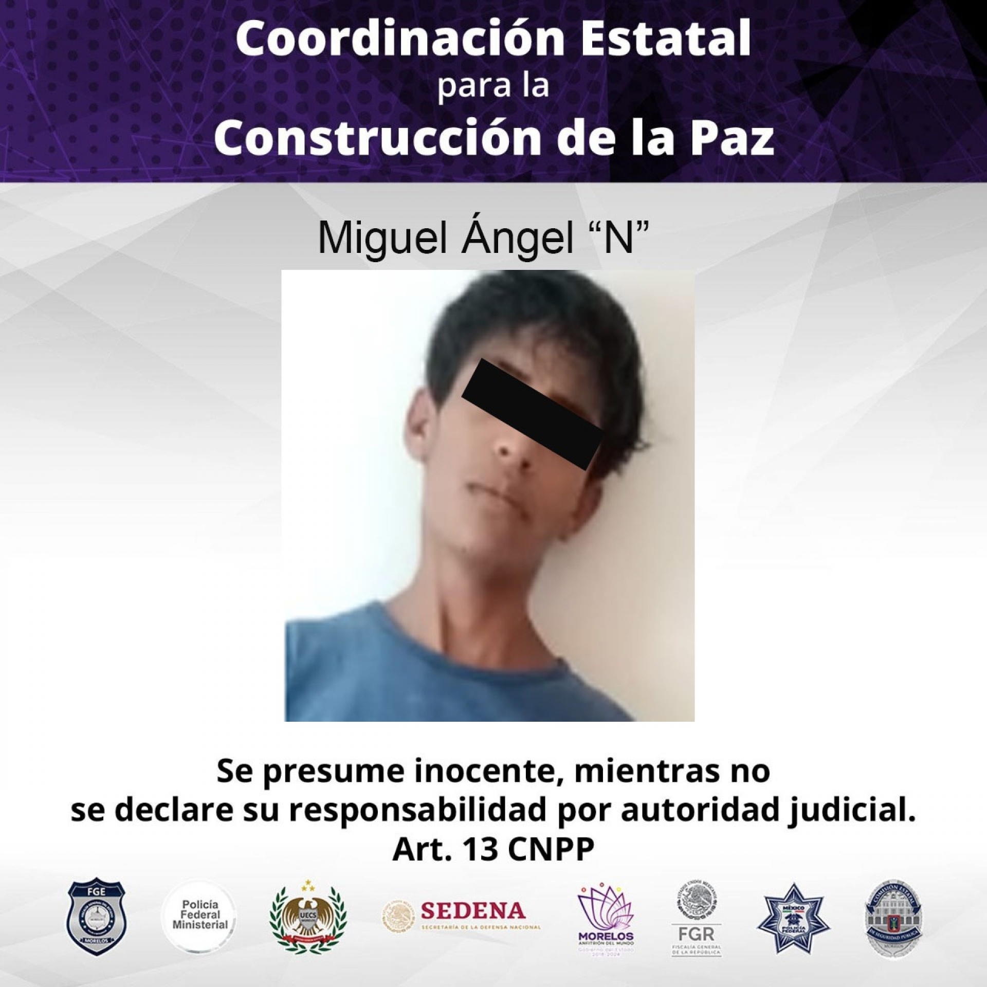 Detiene policía Morelos a un hombre por robo en Zapata