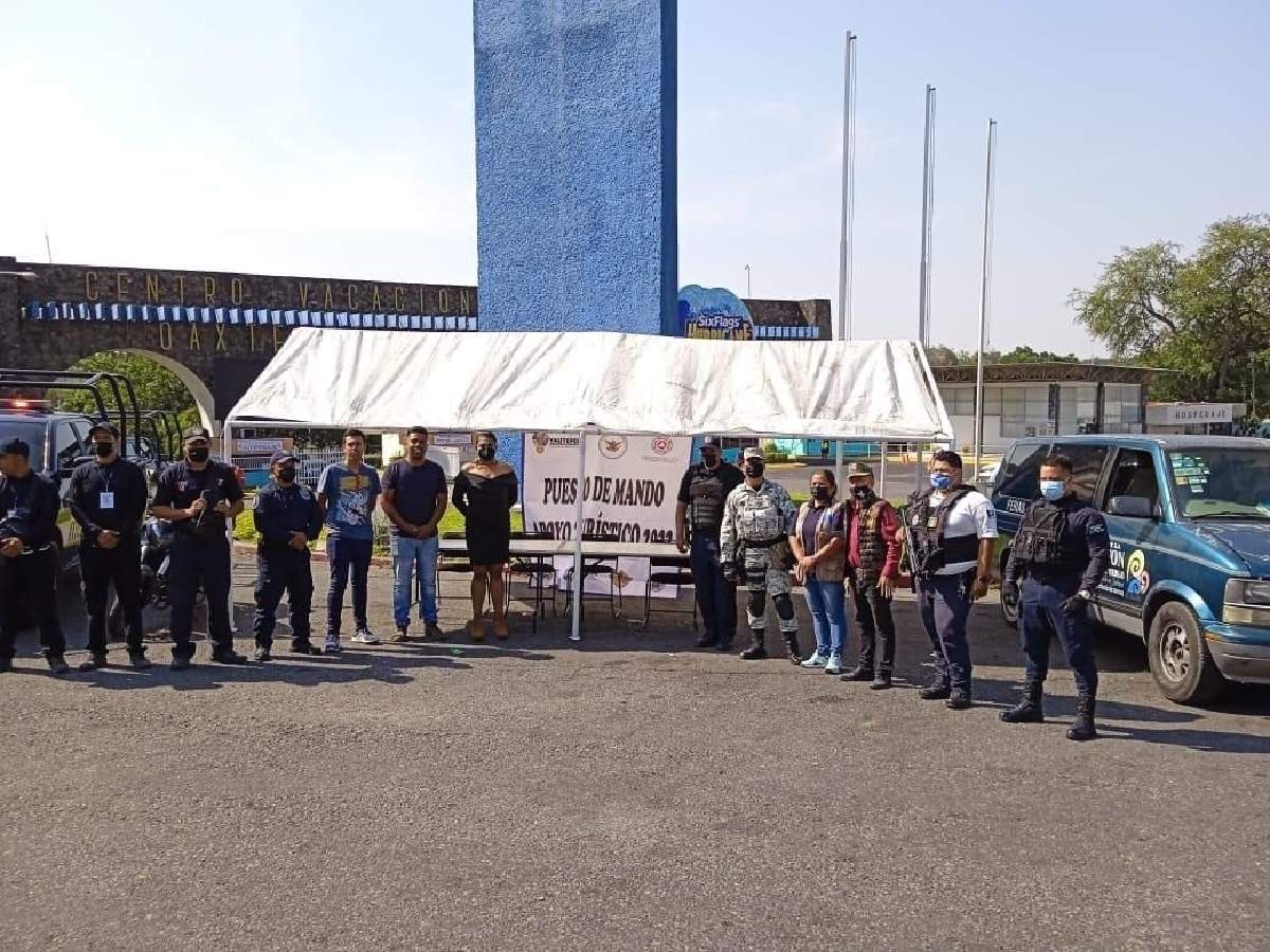 Instalan puesto de mando para apoyar a turistas en Yautepec