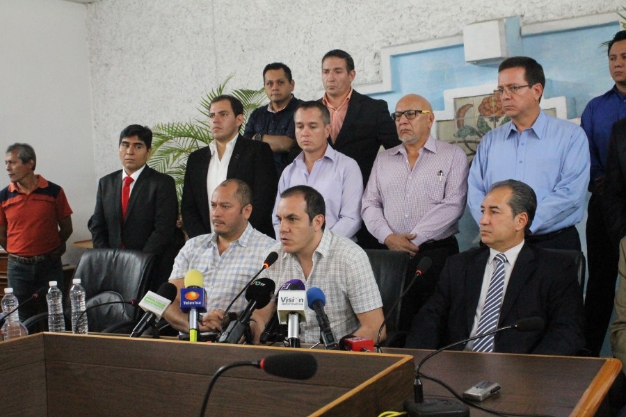 Nuevo rechazo de Cuernavaca al "Mando Único"