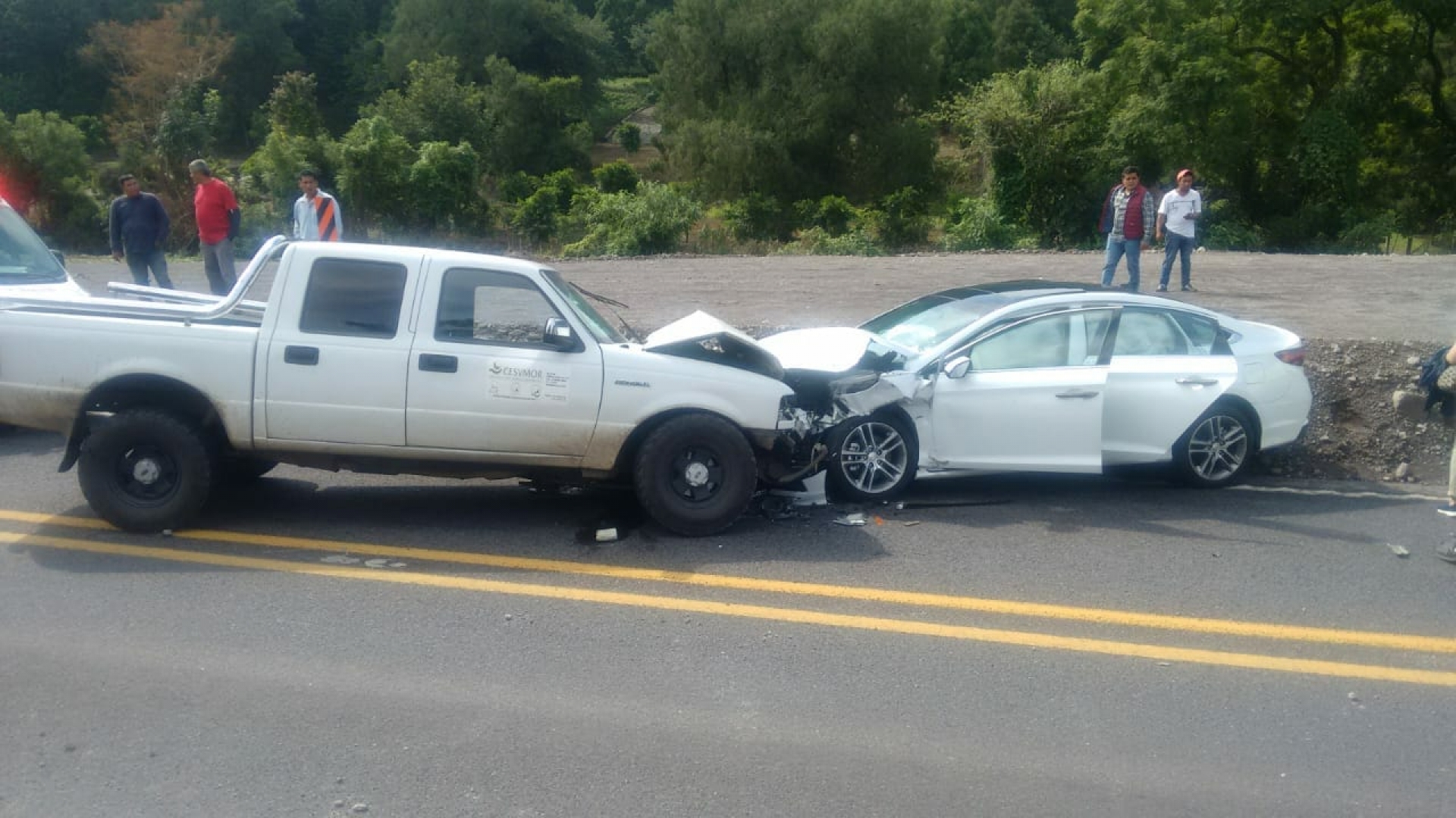 Se registra accidente en la autopista La Pera-Cuautla