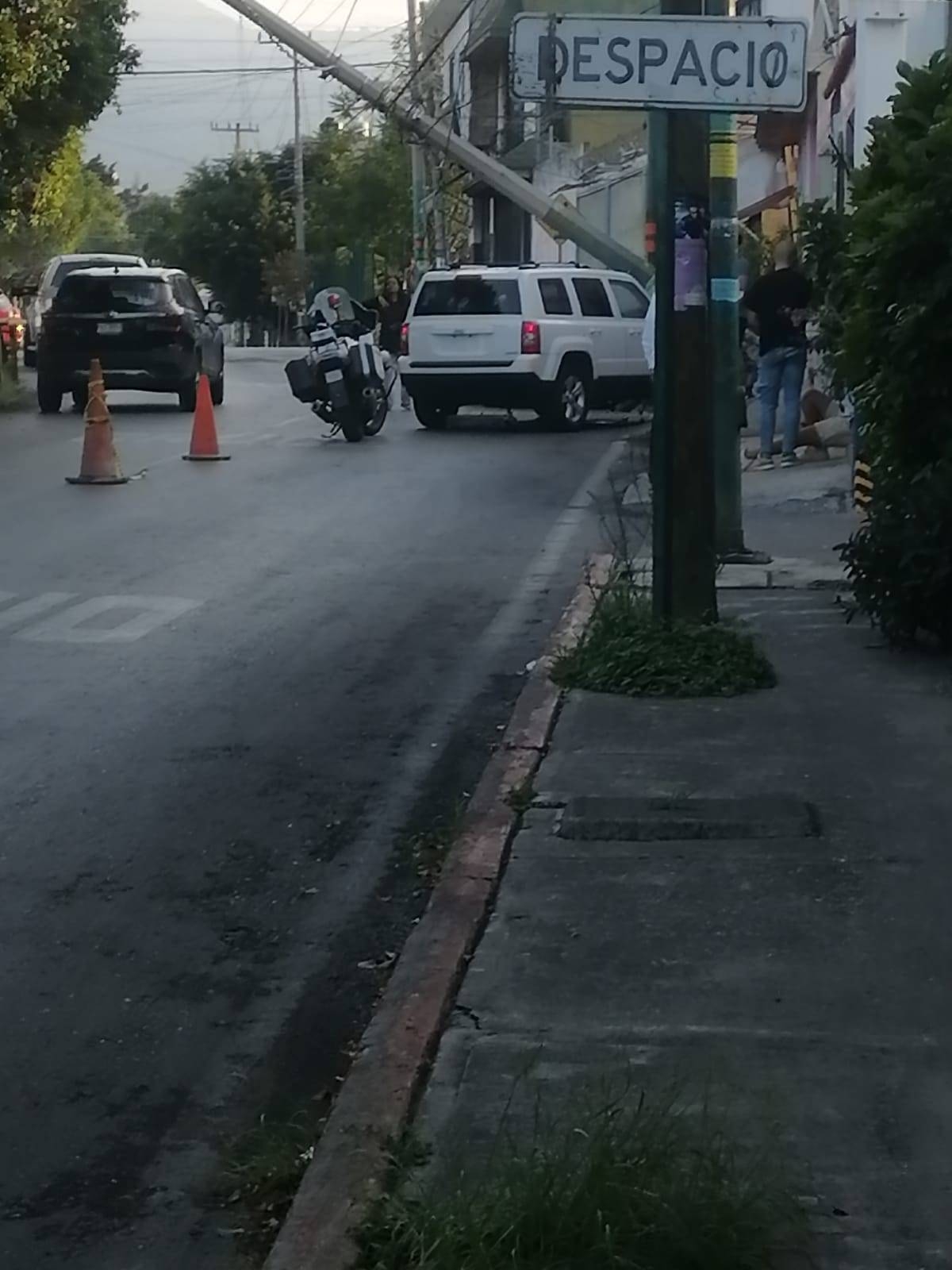 ¡Dejó sin luz a una colonia!