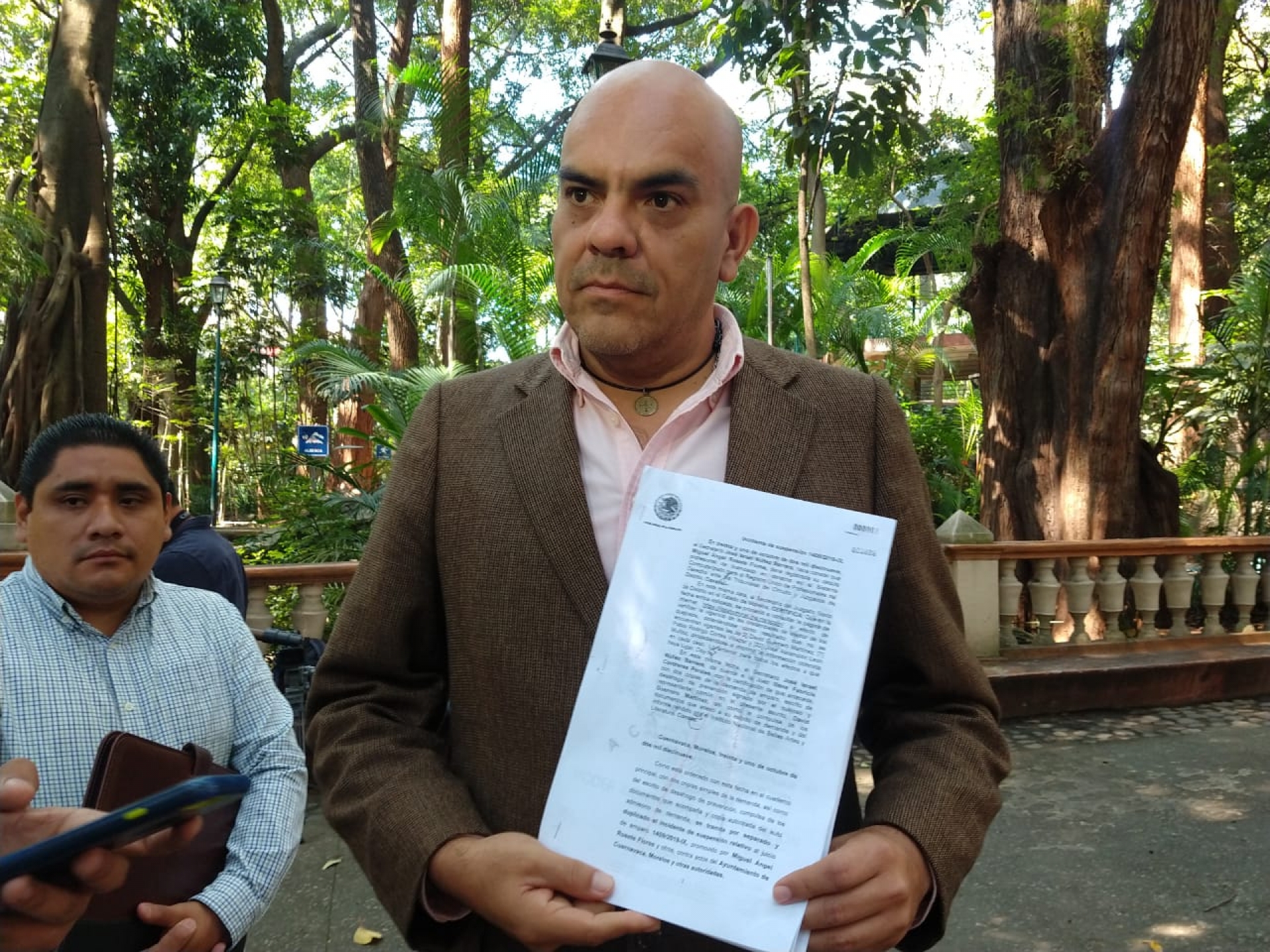 Otorgan suspensión provisional para que no se remodele el parque Melchor Ocampo