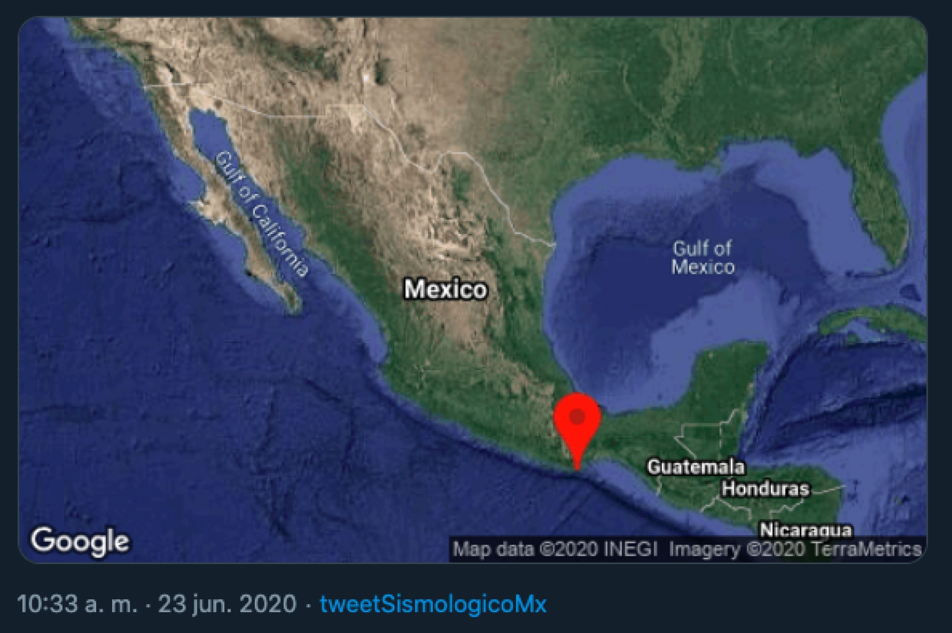Reportan un fallecido en Oaxaca tras sismo de magnitud 7.5