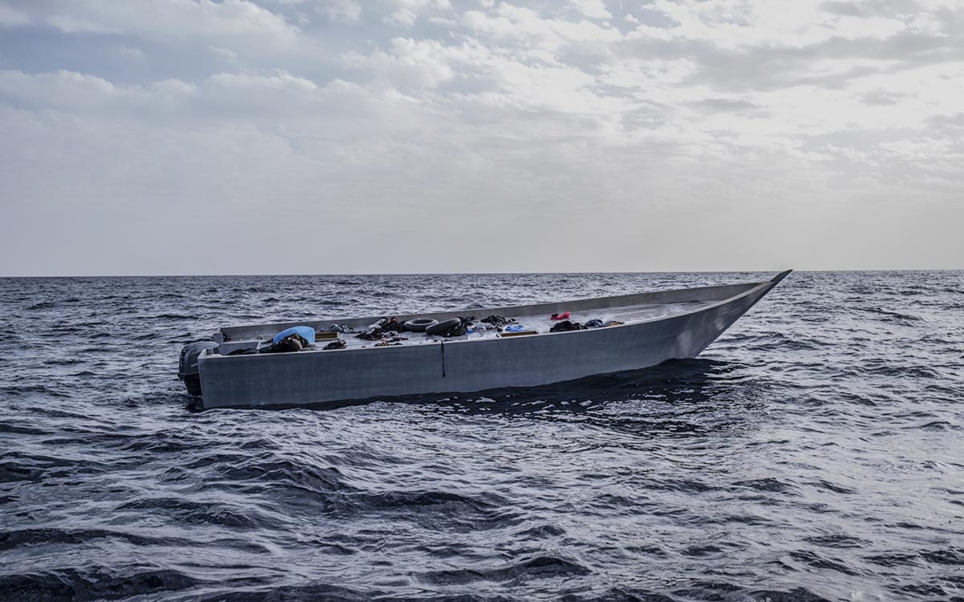Niña de 11 años es la única sobreviviente de naufragio en el Mediterráneo