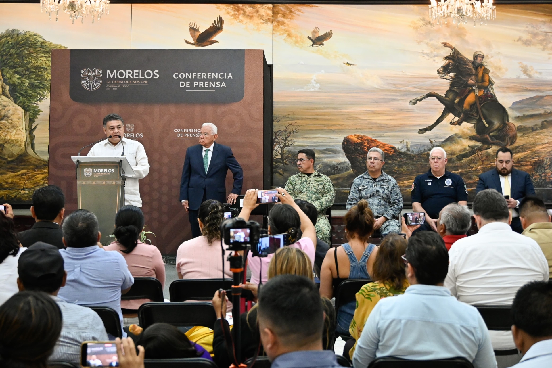 Informa Mesa de Seguridad sobre resultados del trabajo coordinado: detenciones, aseguramiento de armas y sustancias ilícitas