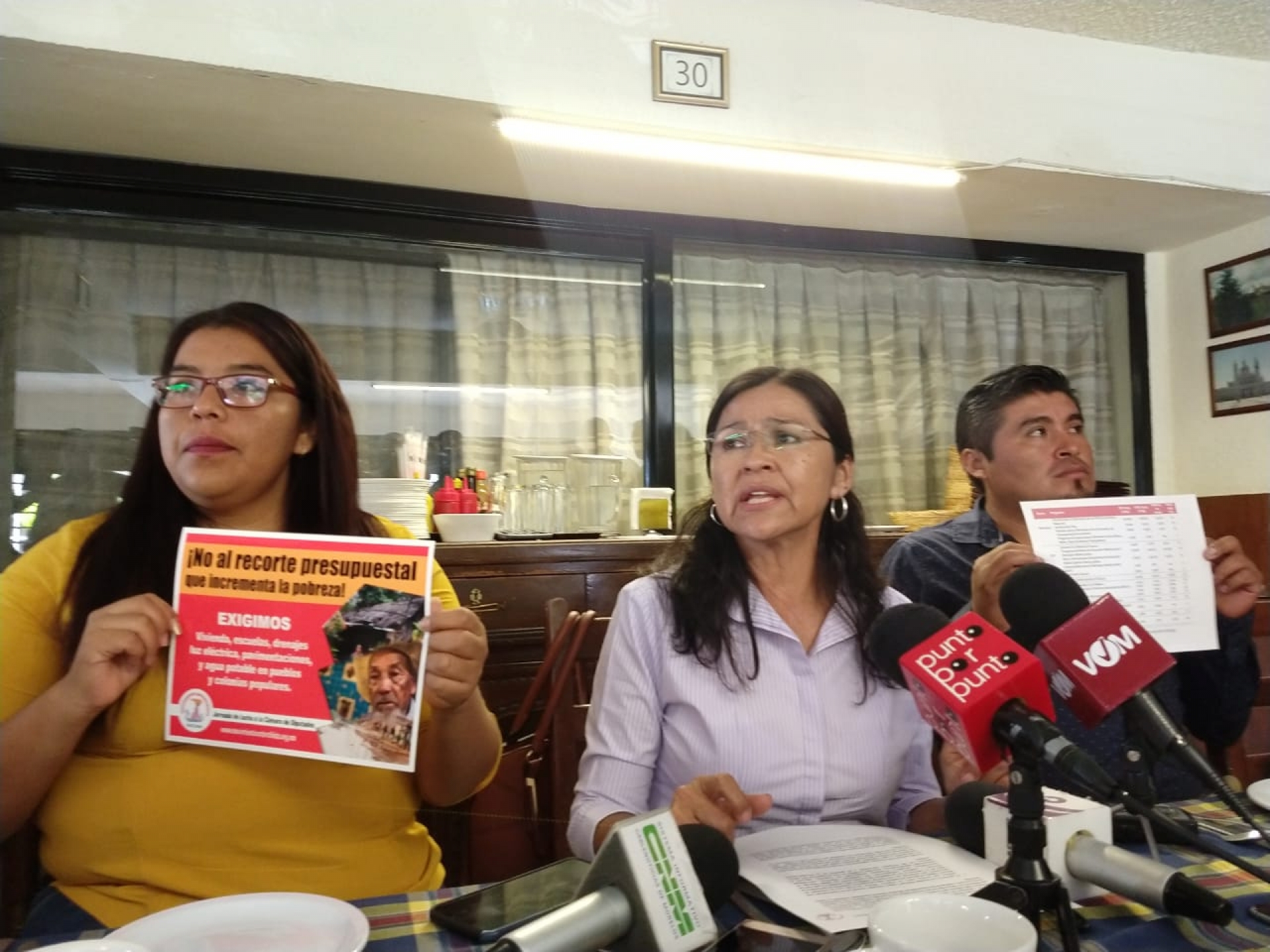 Antorchistas anuncian plantón en el Congreso de la Unión