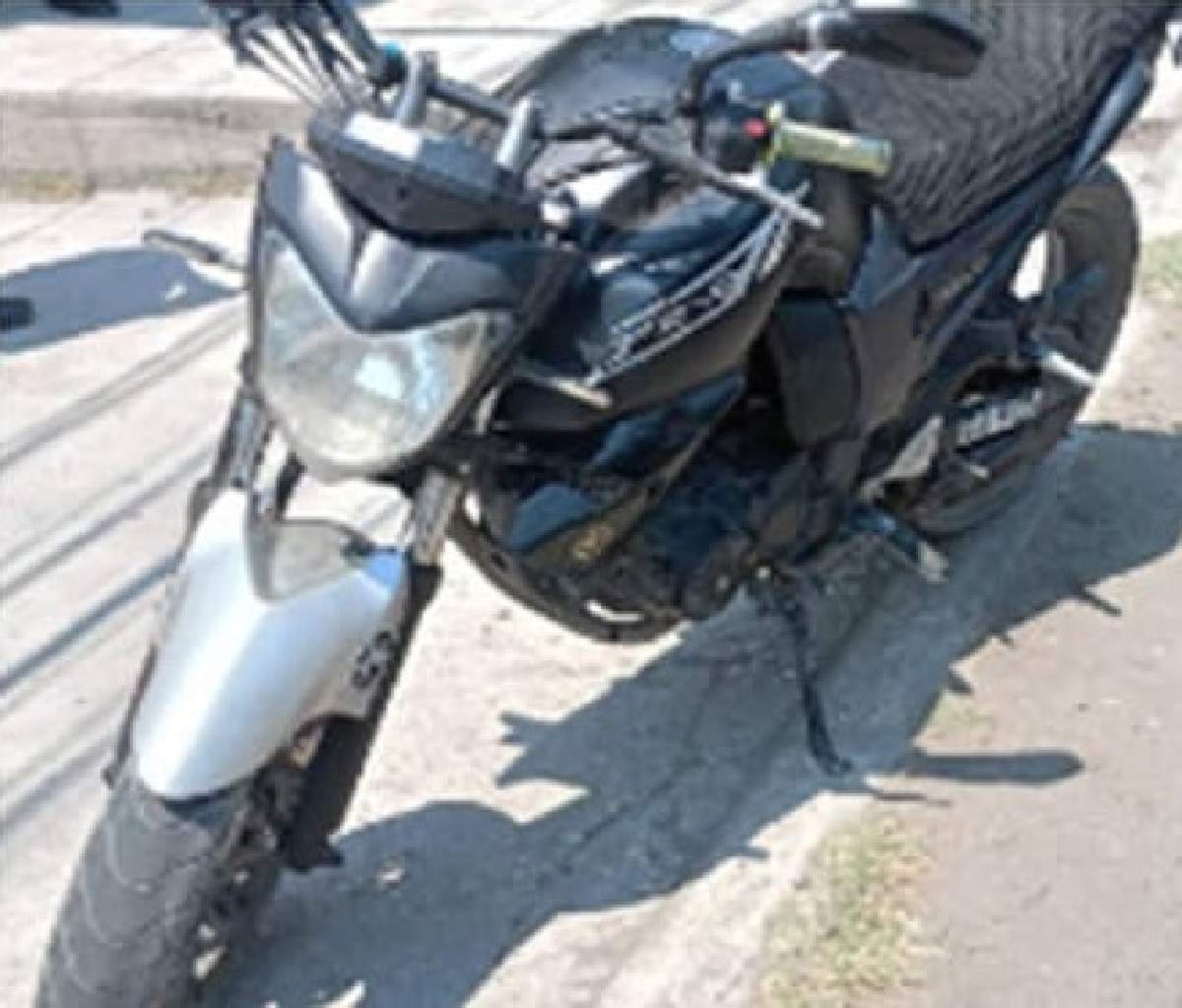 Lo descubrieron en poder de una moto robada