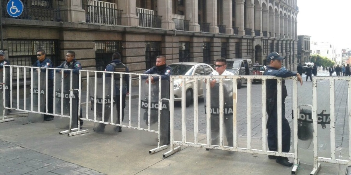 Cierran calles y Plaza de Armas por preparativos para ceremonia del Grito de Independencia