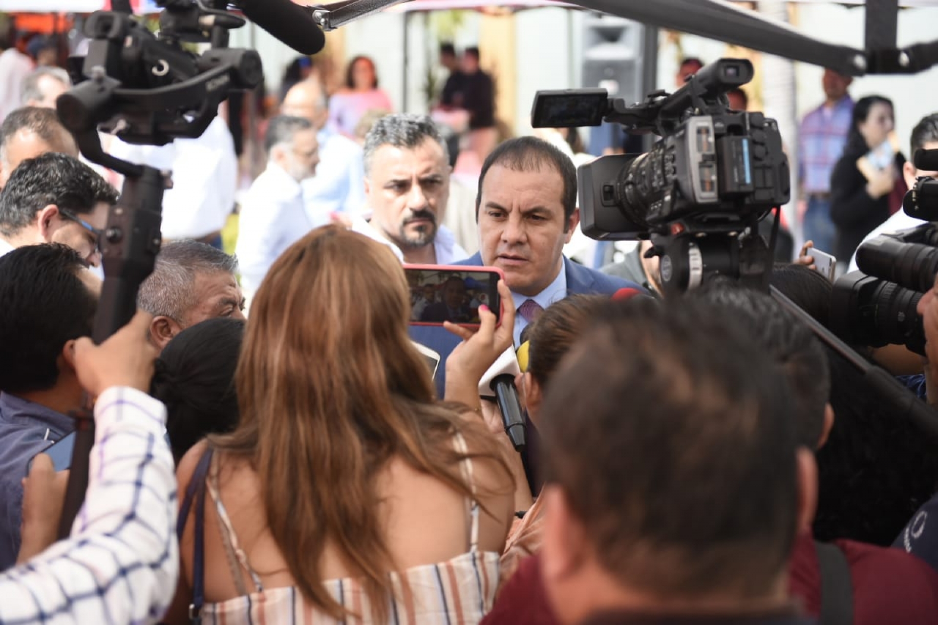 Señala Cuauhtémoc Blanco que no caerá en provocaciones